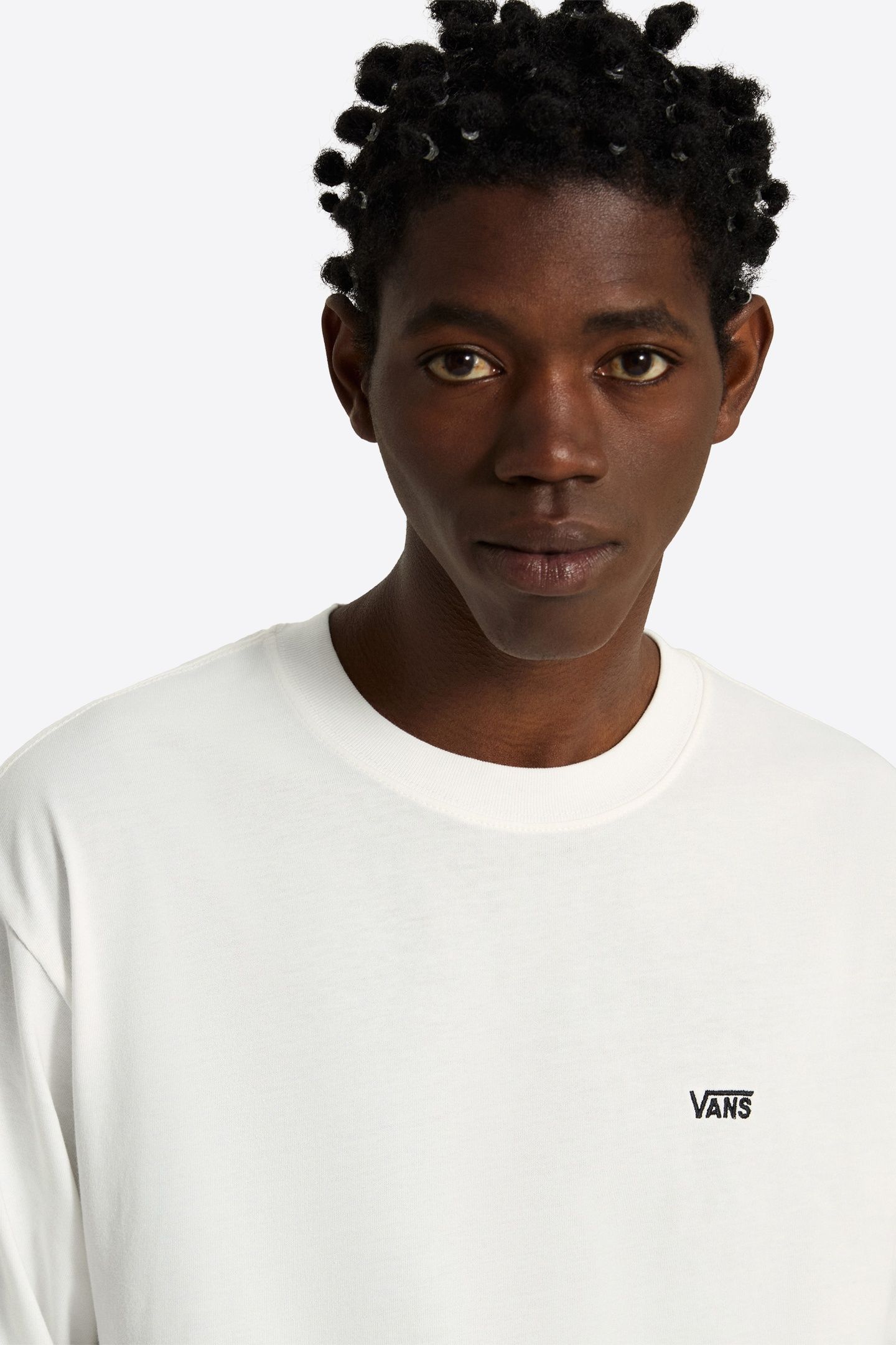LEFT CHEST II LOOSE LS TEE WHITE 4