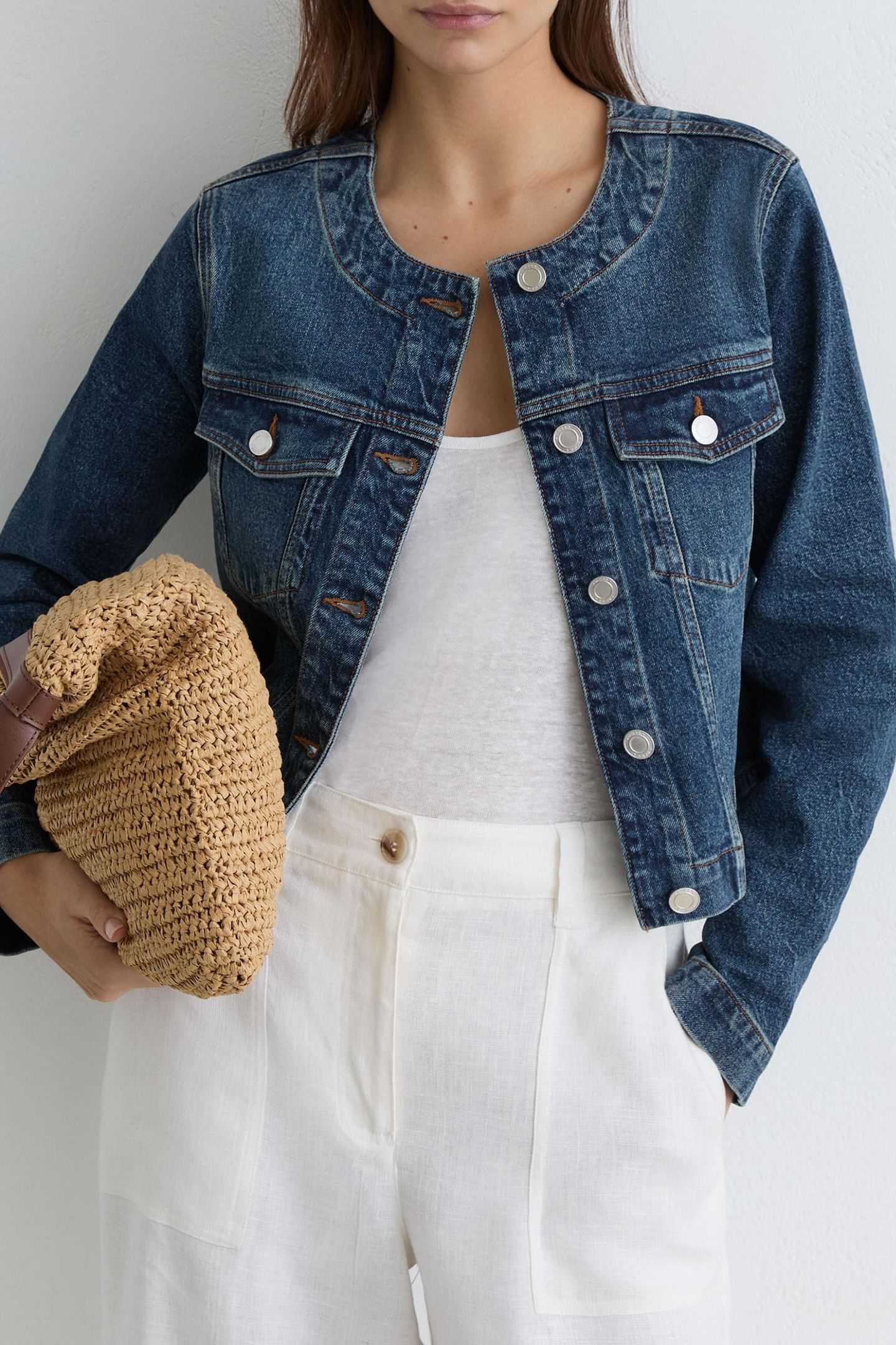 DENIM JACKET MID BLUE 2
