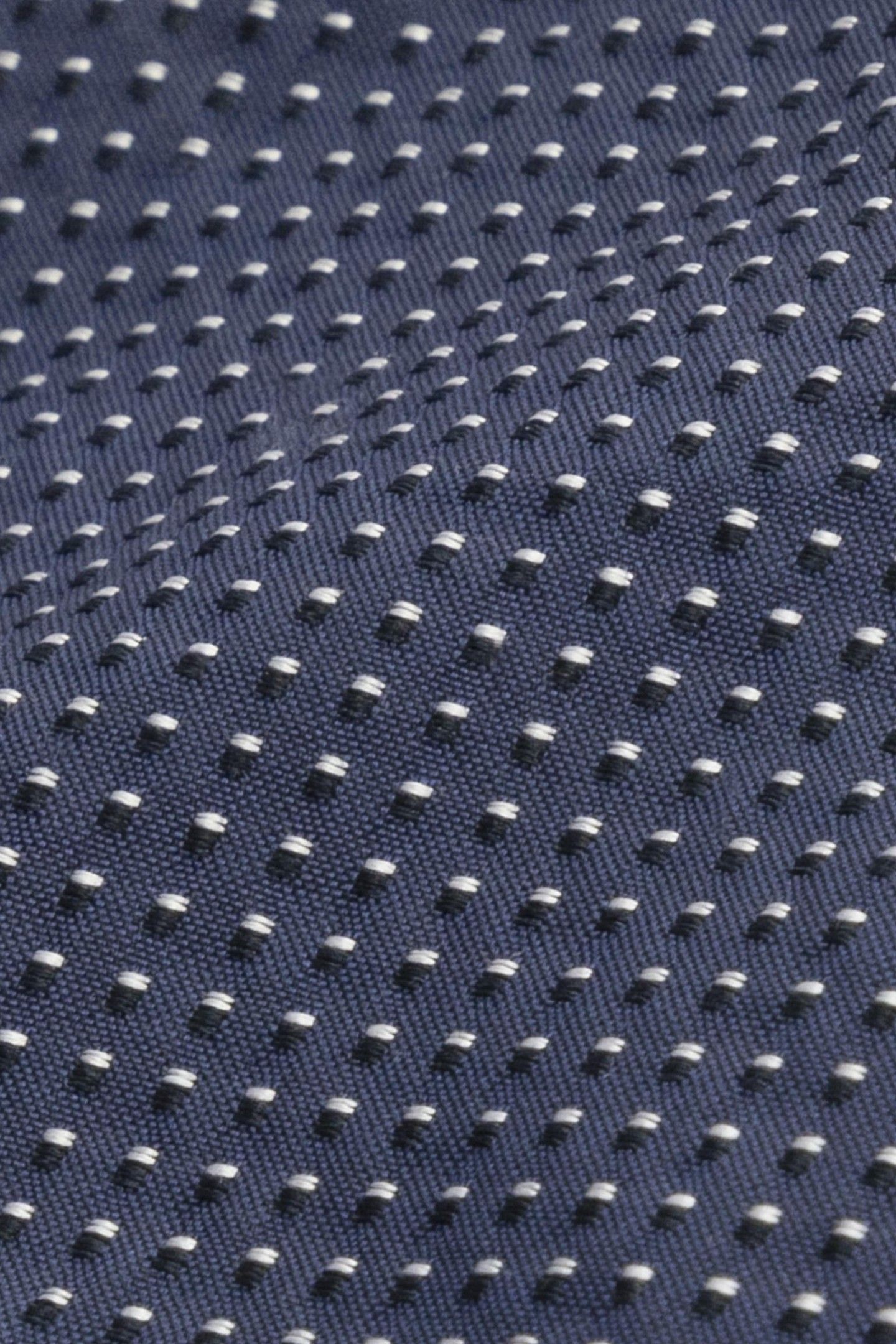 2 TONES SQUARE SILK TIE NIGHT SKY 2