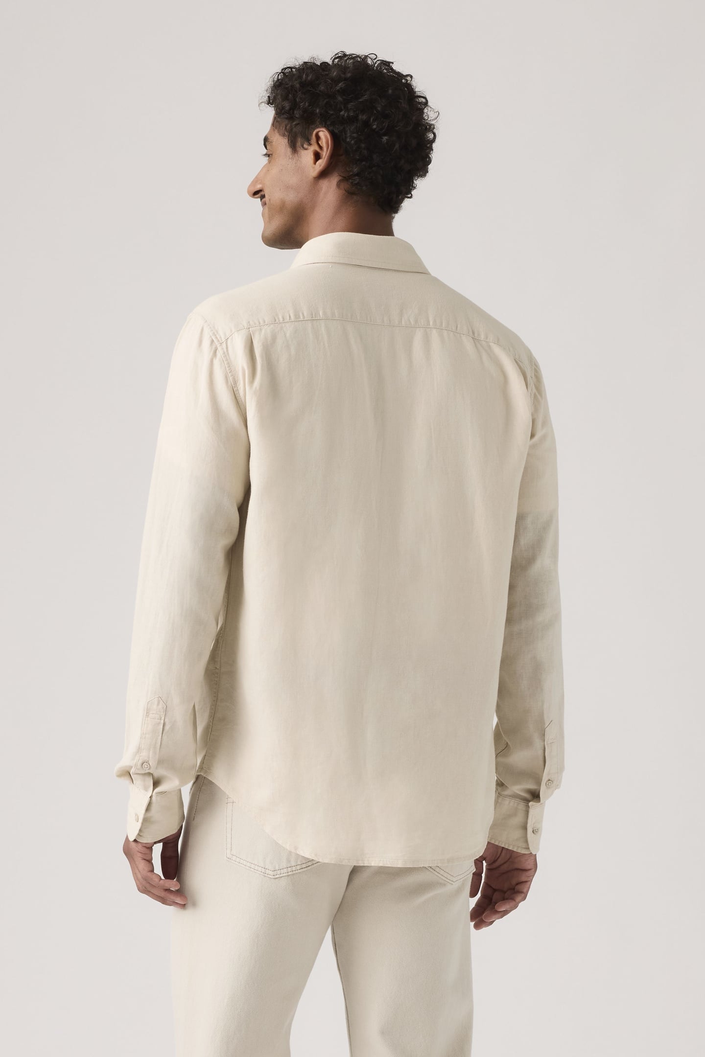 SUNSET ONE POCKET COTTON LINEN SHIRT 3