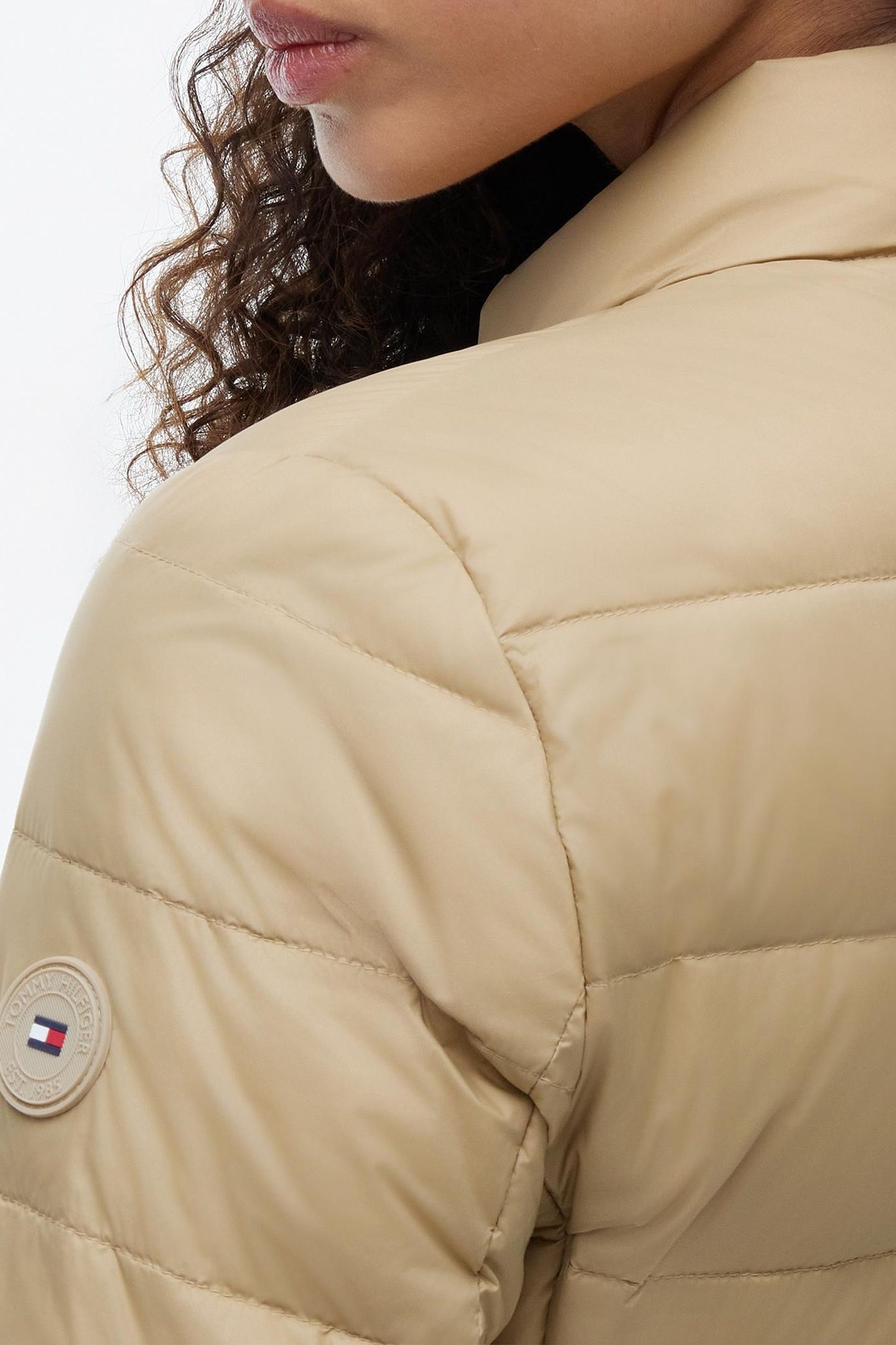 LIGHTWEIGHT DOWN PACKABLE JACKET BEIGE 6