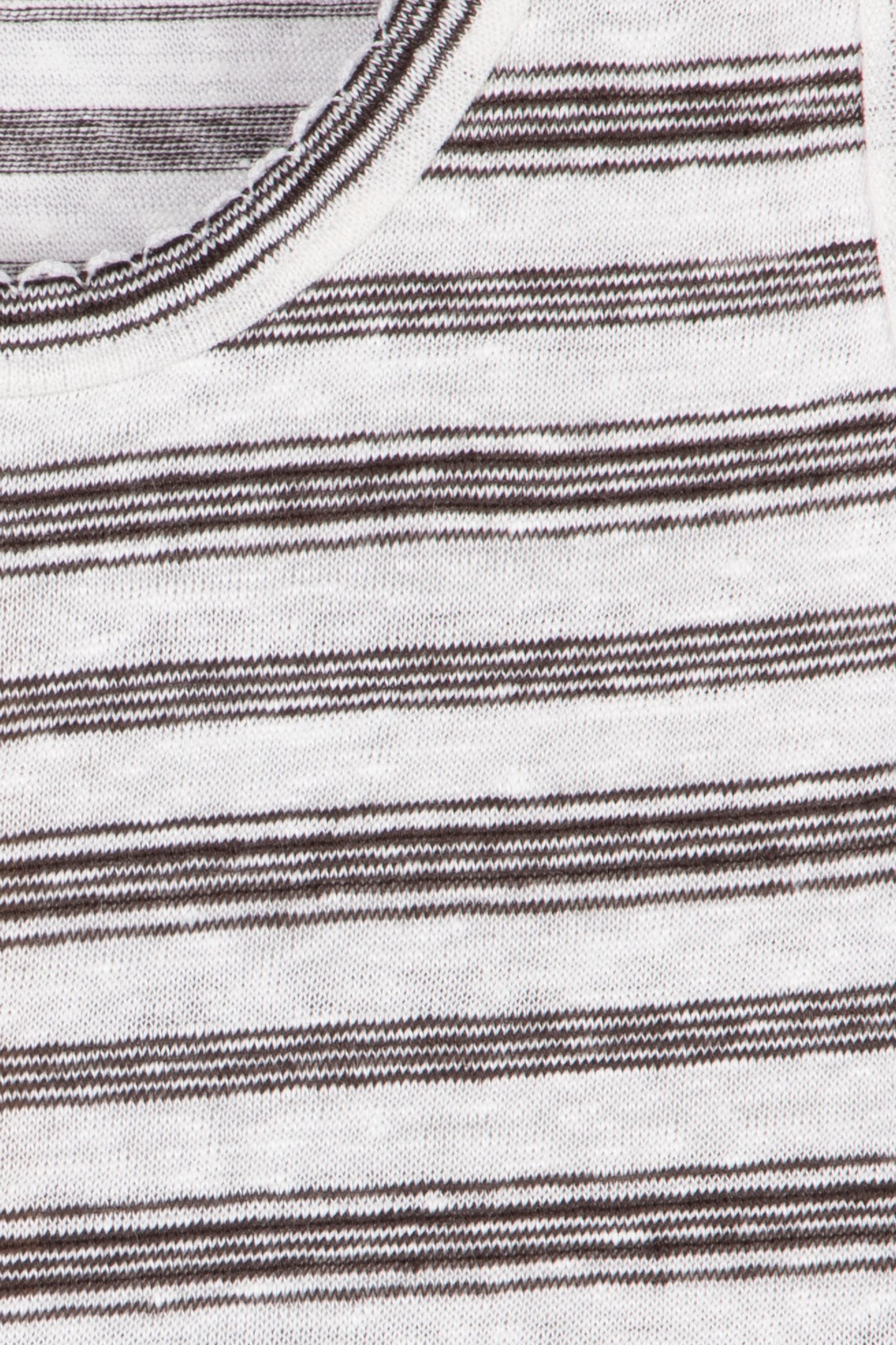 TOP LOOSE-FIT SLEEVELESS STRIPED BROWN 5