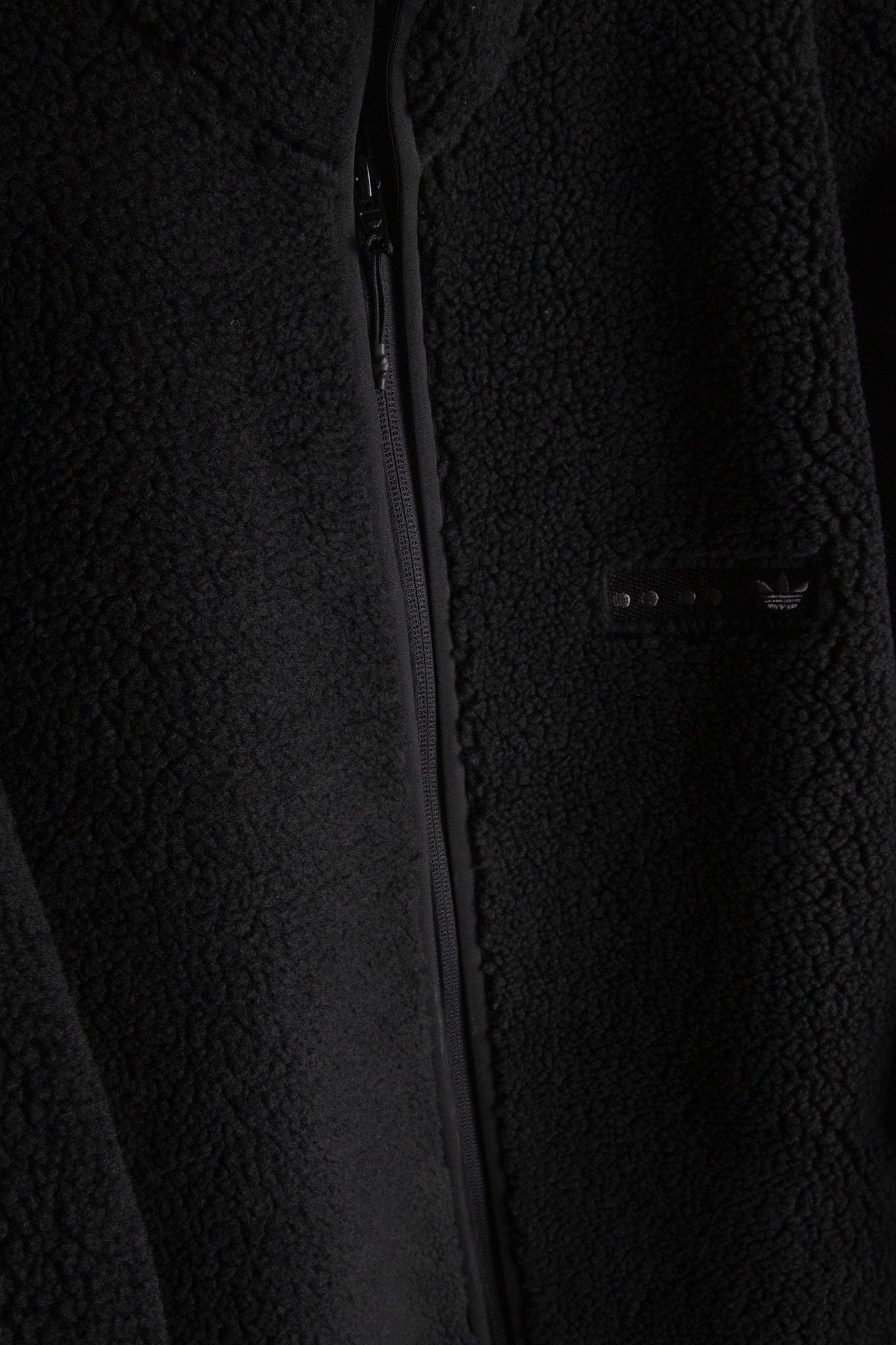 UNISEX SHERPA JACKET BLACK 4