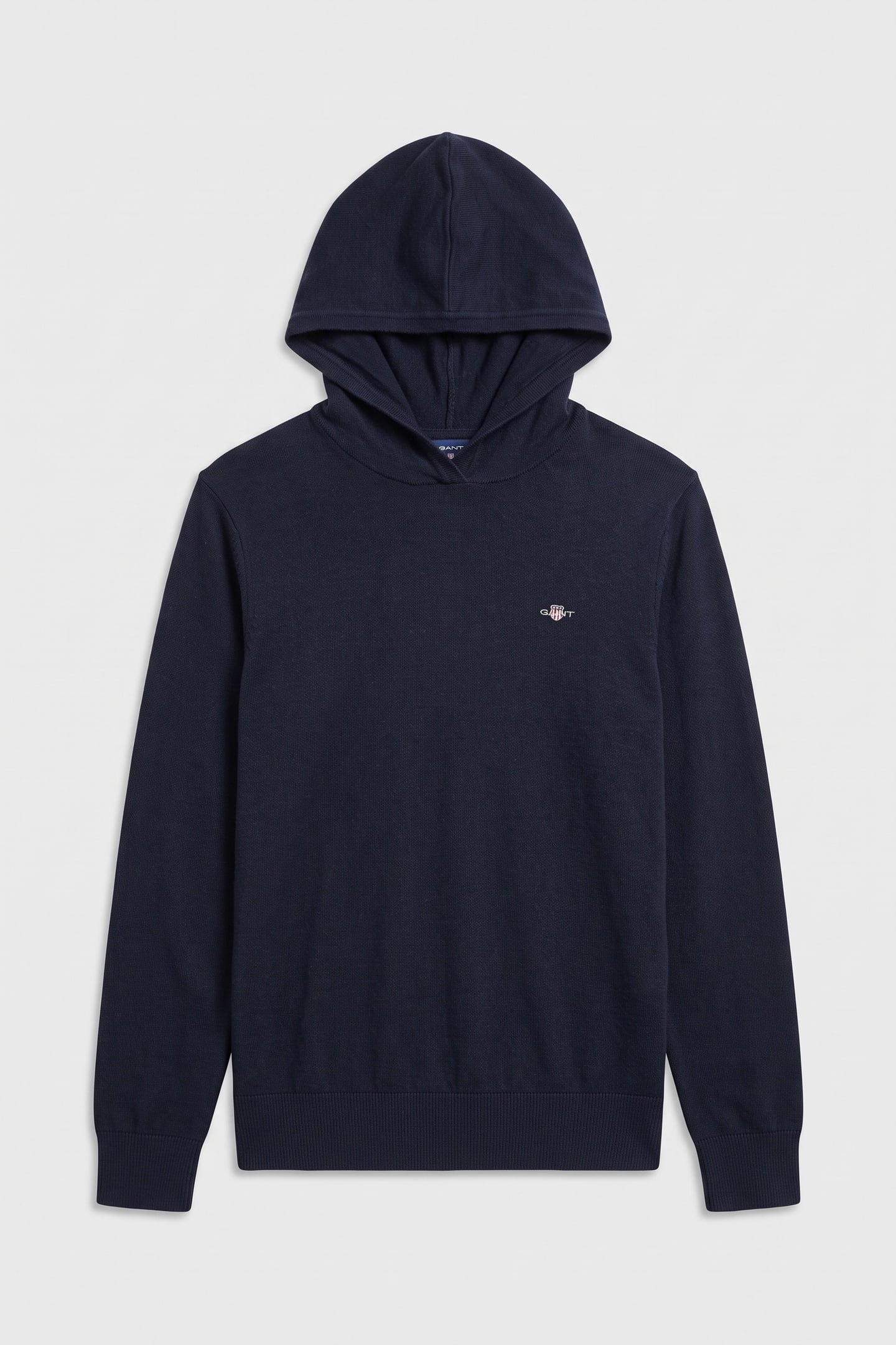 TEEN UNISEX KNITTED HOODIE EVENING BLUE 3