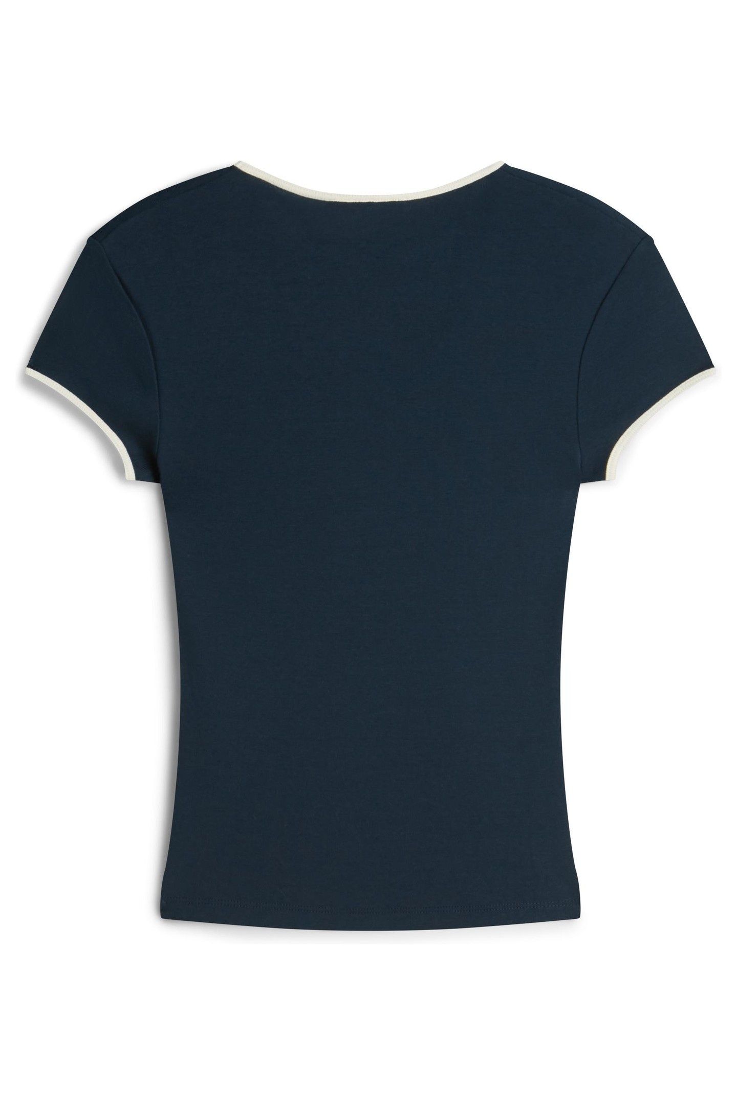 VARSITY SLIM RINGER DARK NIGHT NAVY 2