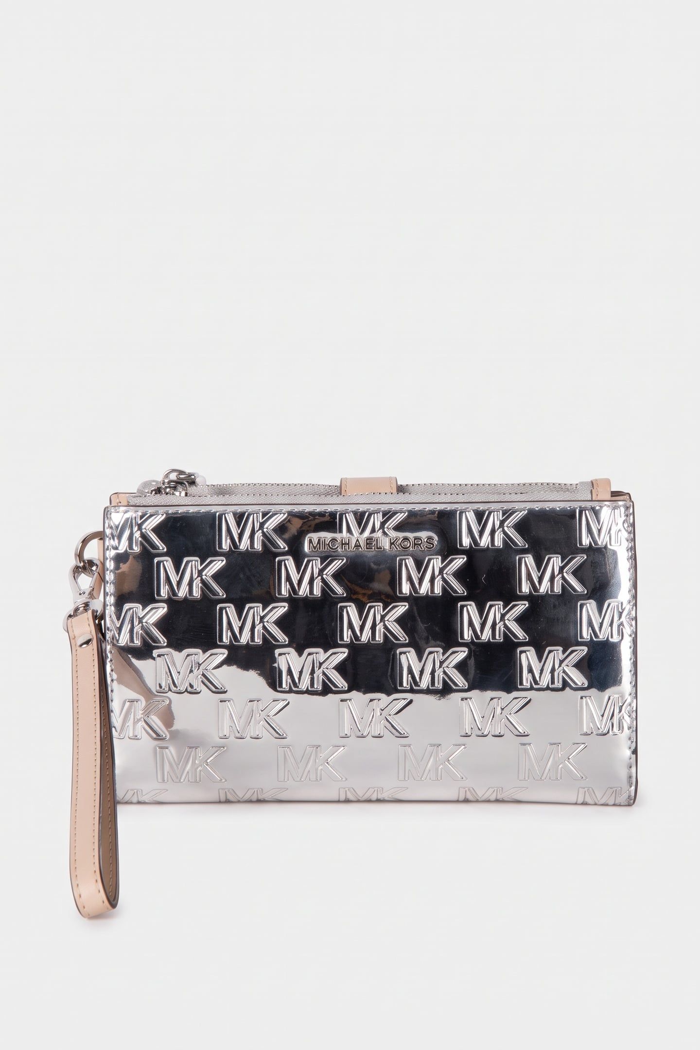 DOUBLE ZIP WRISTLET SILVER 1