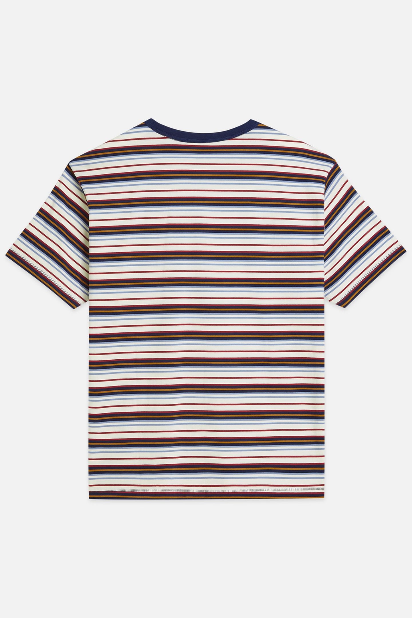 RELAXEDFIT YARNDYED TSHIRT NAVY 2