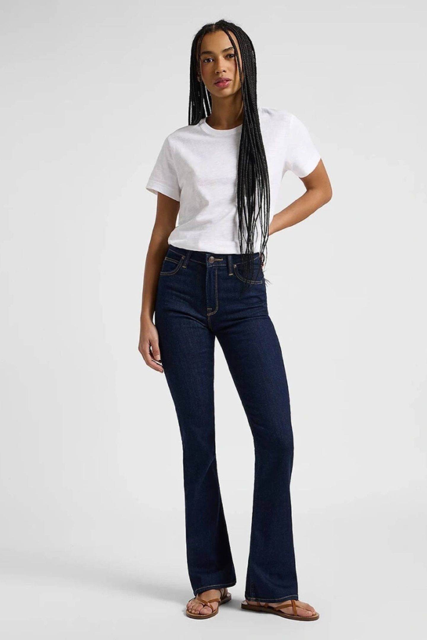 BREESE BOOT ONE WASH BOOTCUT JEANS DENIM BLUE 3