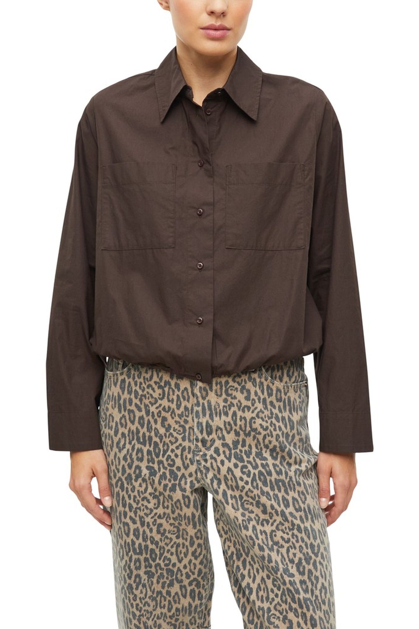 S.OLIVER BLOUSES BROWN 2
