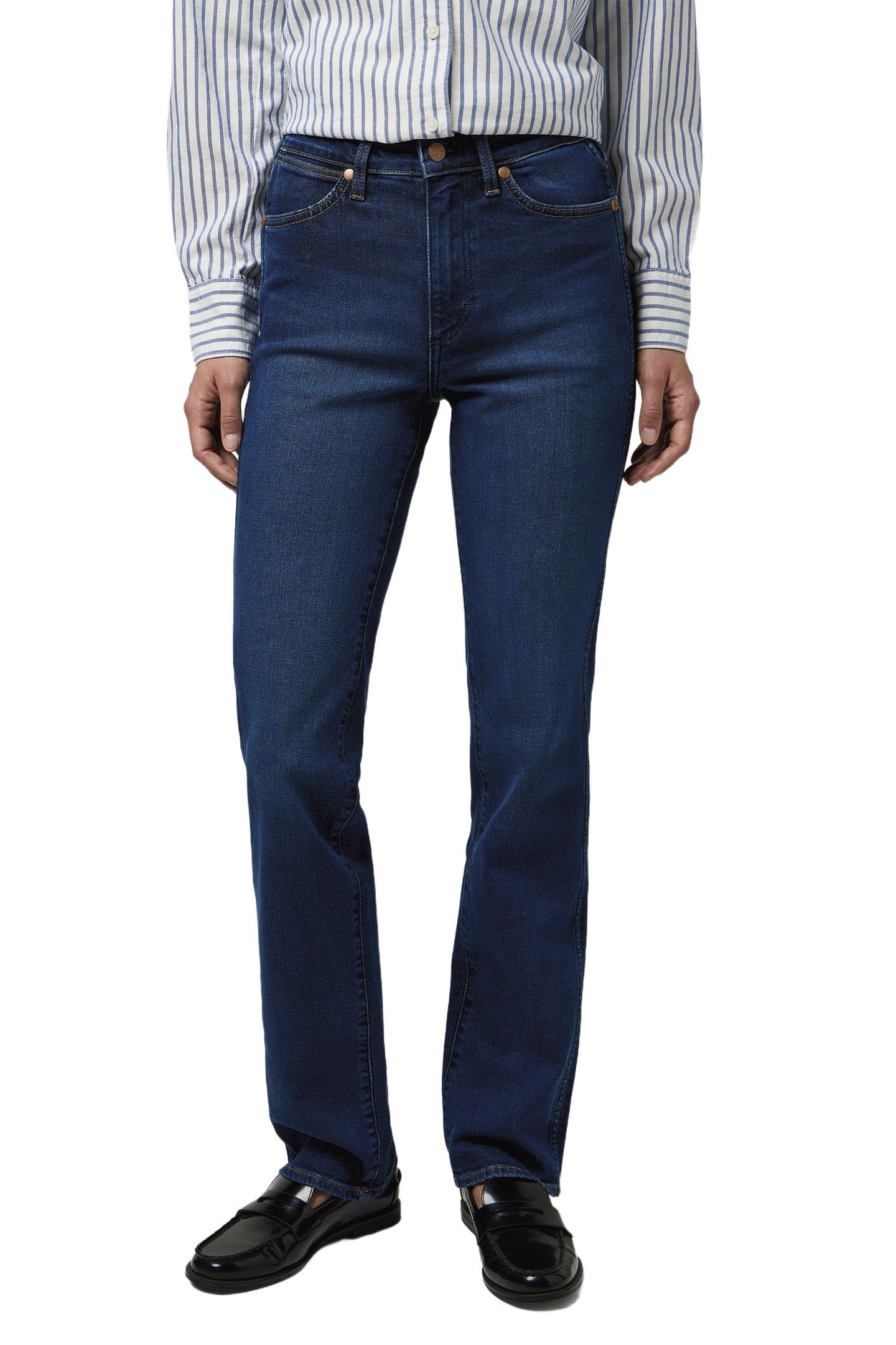 STRAIGHT POSH PARADE JEANS DENIM BLUE 1