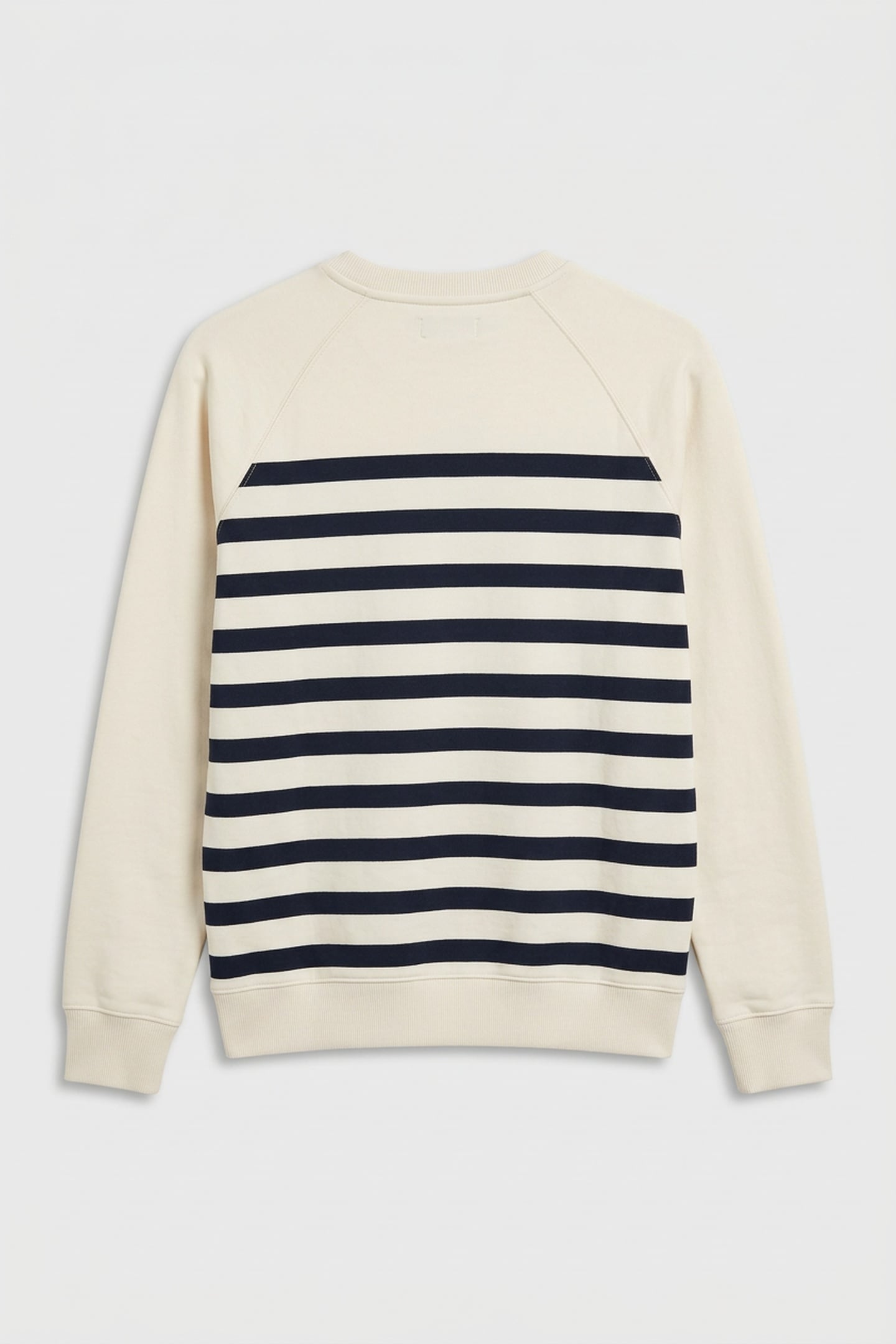 TEEN GIRLS STRIPED HAVEN SWEATSHIRT CREAM 3