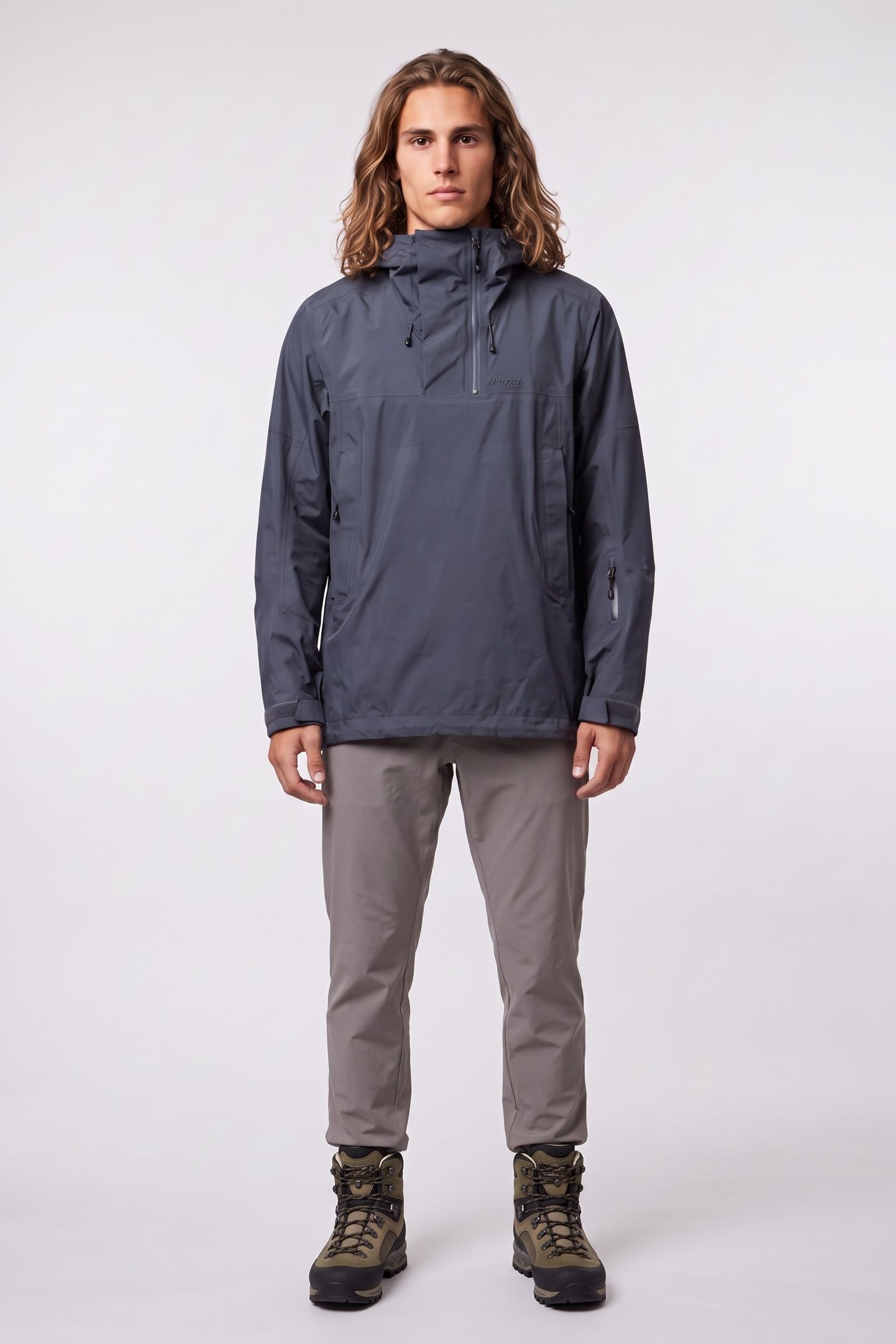 STRANDA V2 INSULATED ANORAK EBONY BLUE 1