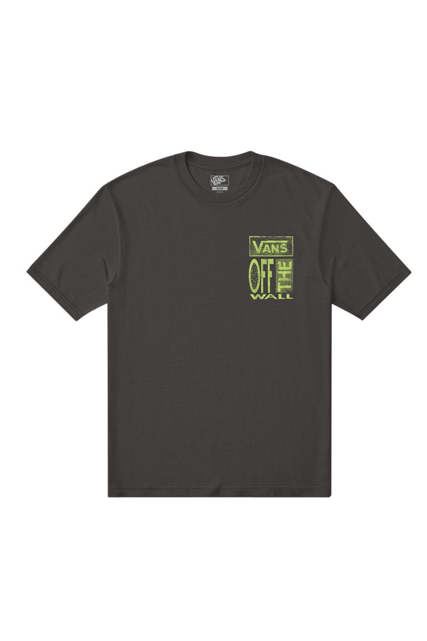 CUT AND PASTE SS TEE FADED BLACK 1