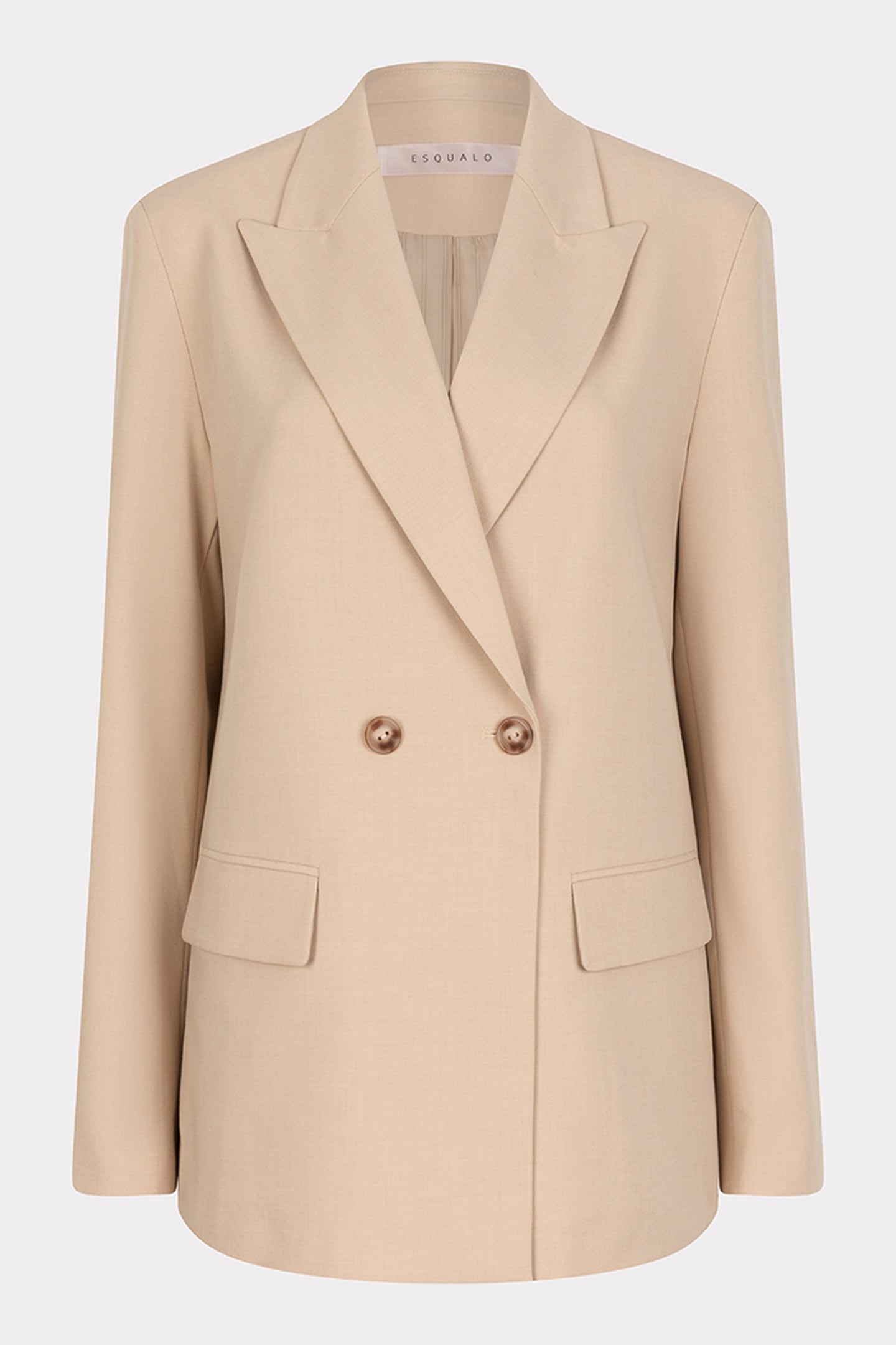BLAZER DOUBLE BREASTED MELANGE SAND MELANGE 5