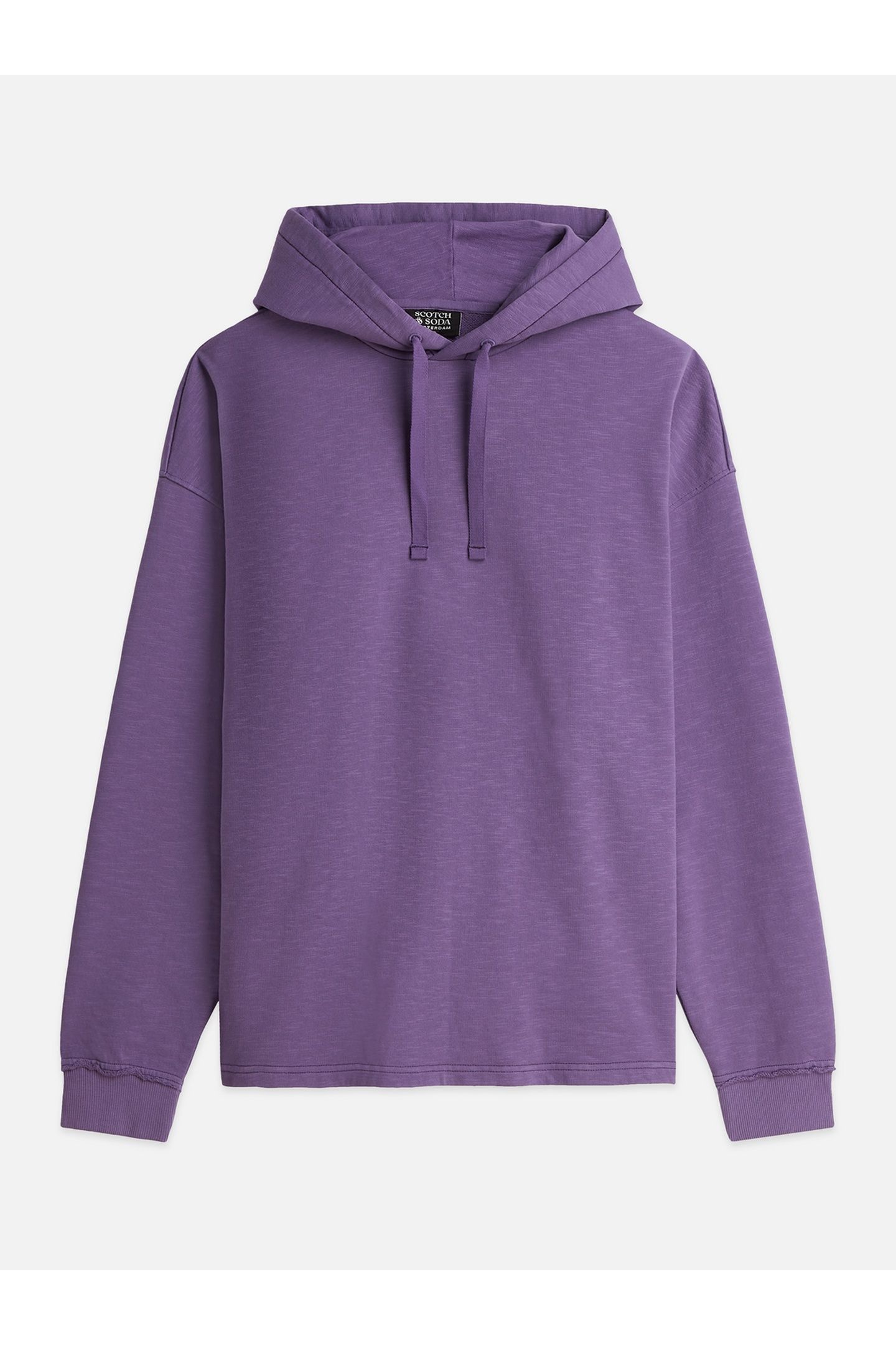 SEASONAL CORE 3 CROSSES PROGRAM LOOSE-FIT HOODIE DARK PURPLE 1