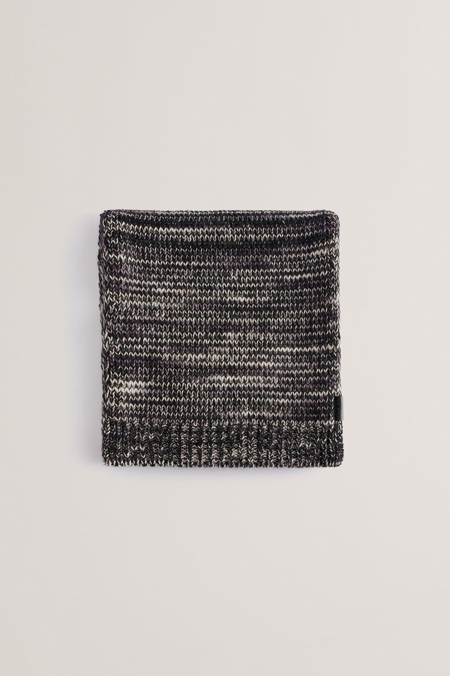 PERCIIS KNITTED SCARF GREY 2
