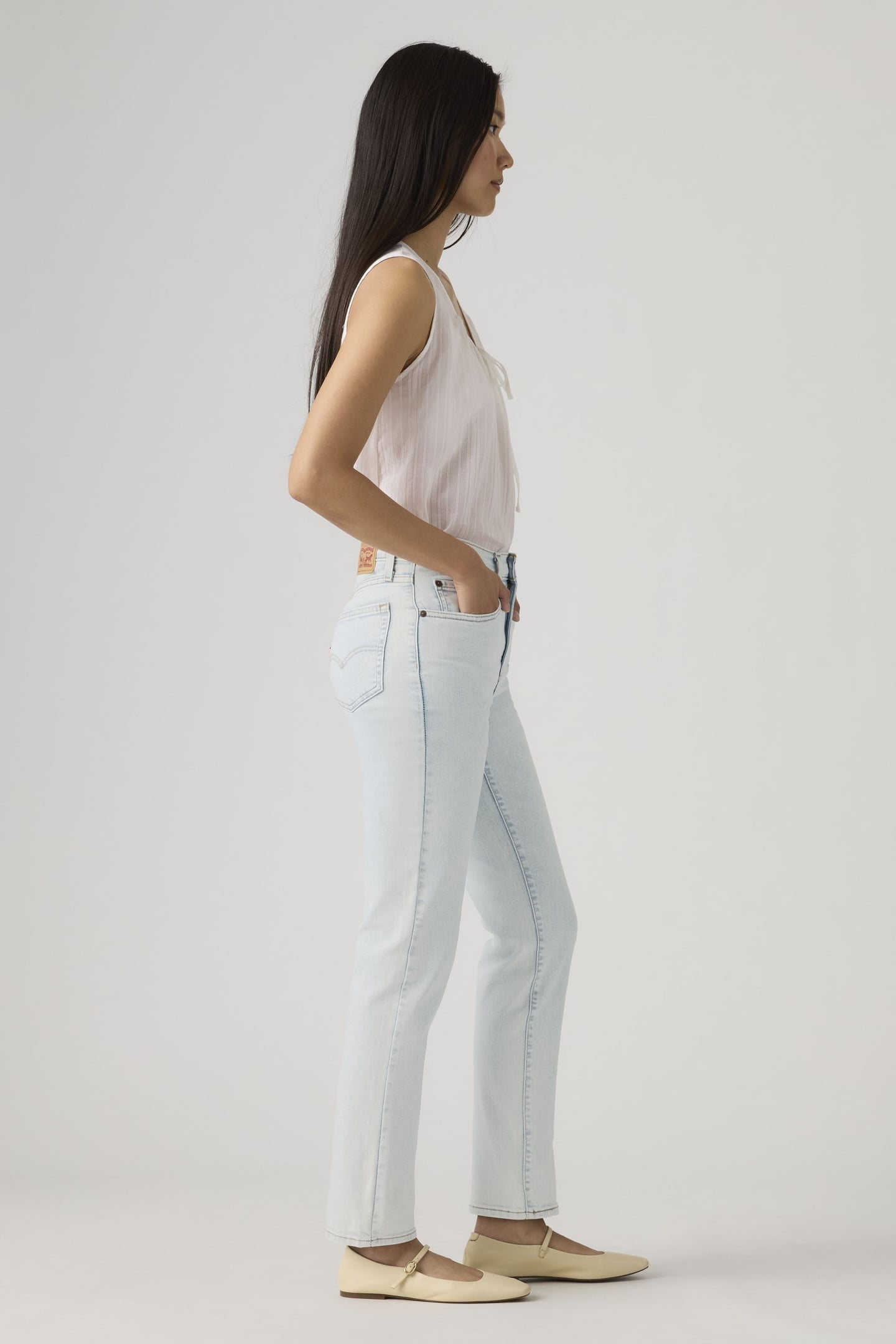 724™ HIGH RISE STRAIGHT JEANS 5