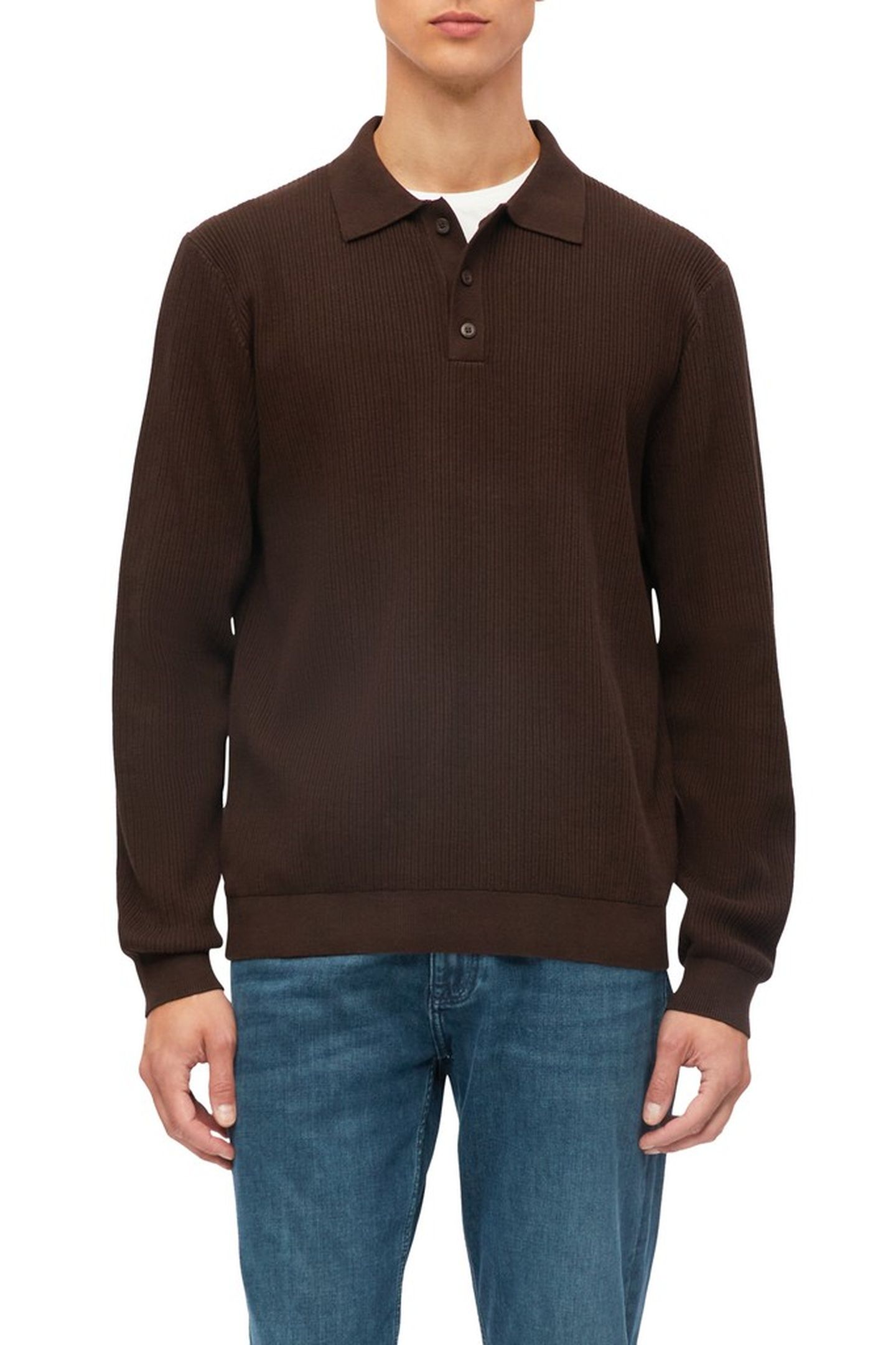 S.OLIVER PULLOVERS BROWN 1