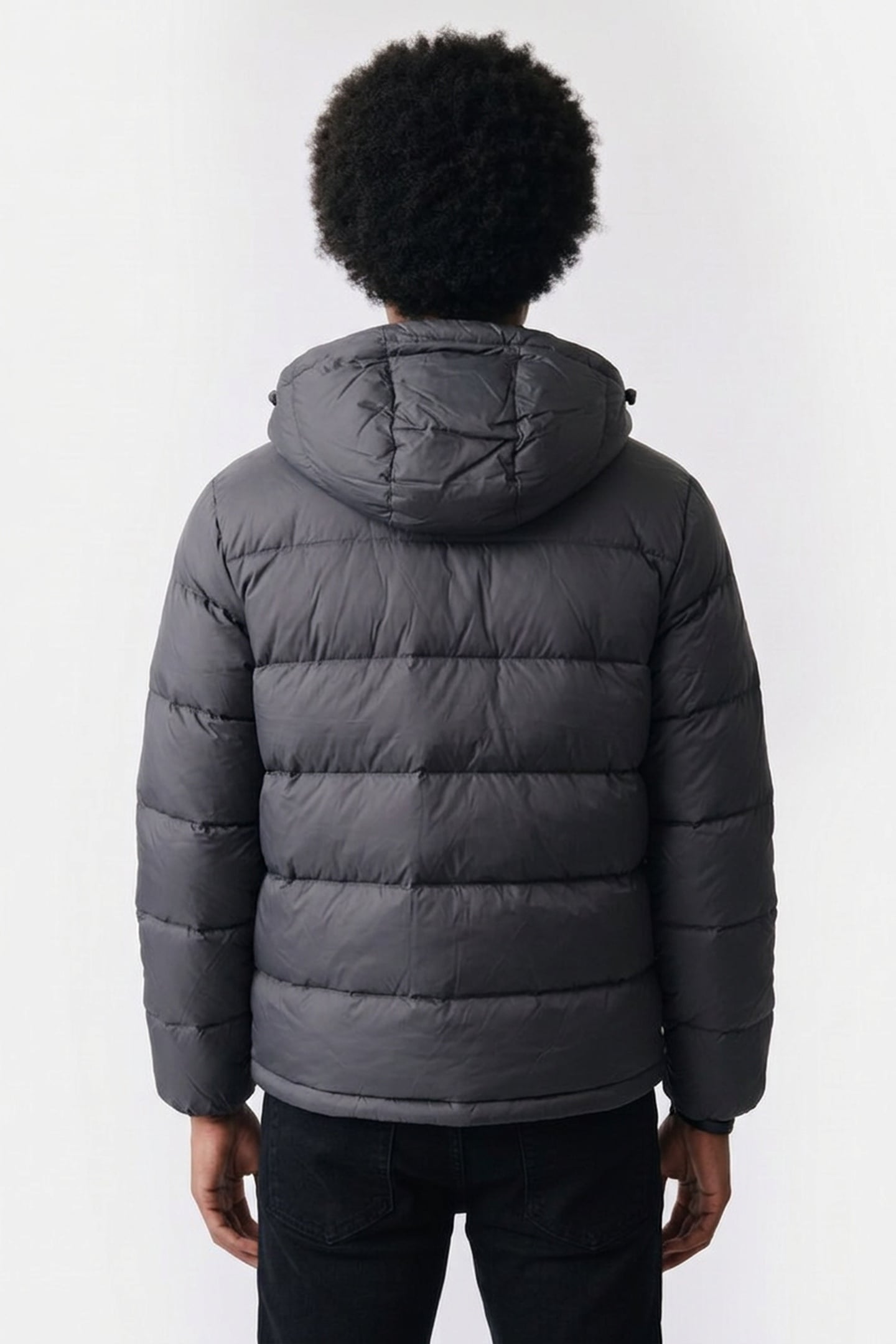 LS NYLON ZIP OFF HOODED ASPHALT 2