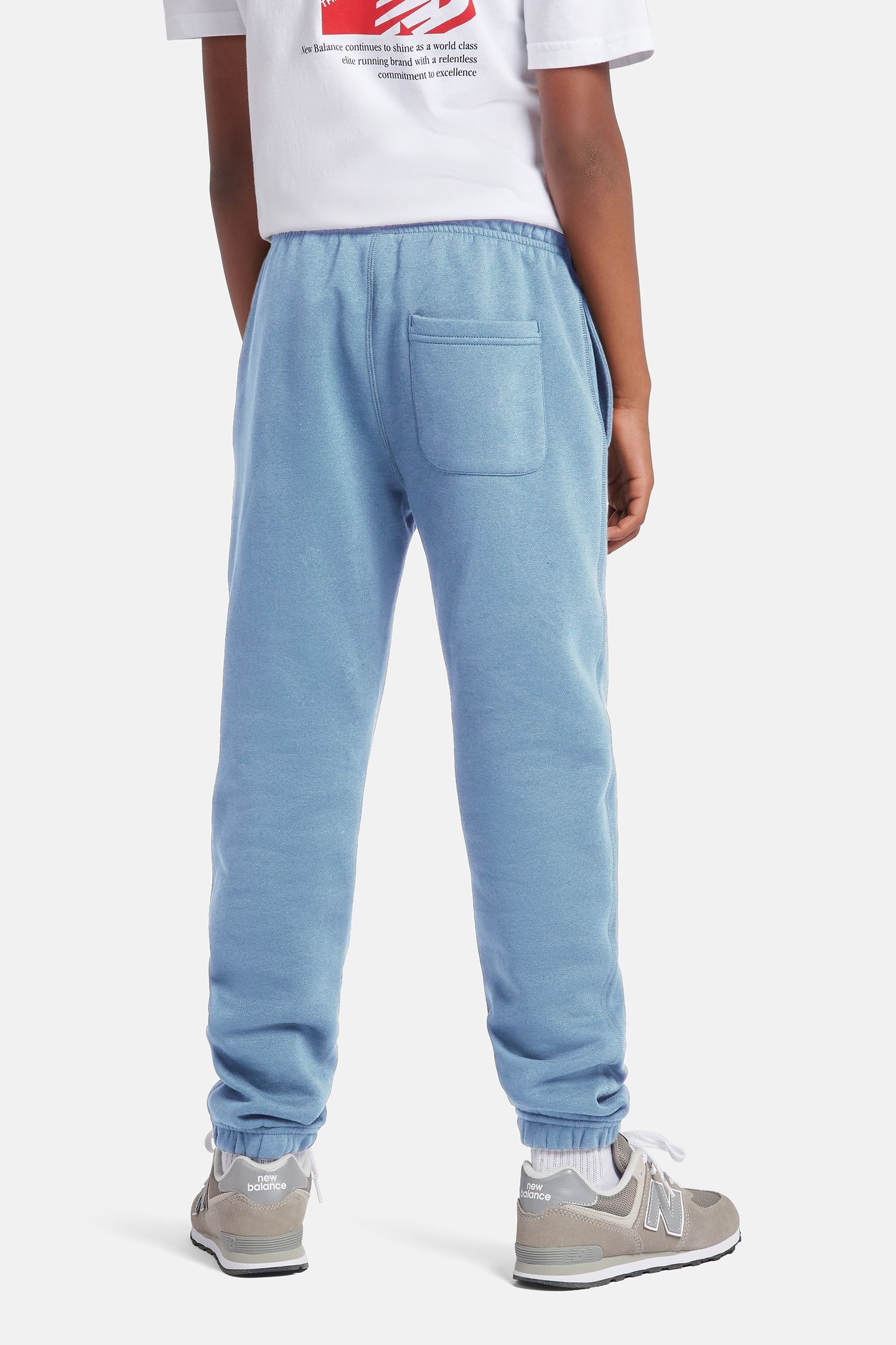 BOYS BRUSH BACK SMALL LOGO JOGGER 2