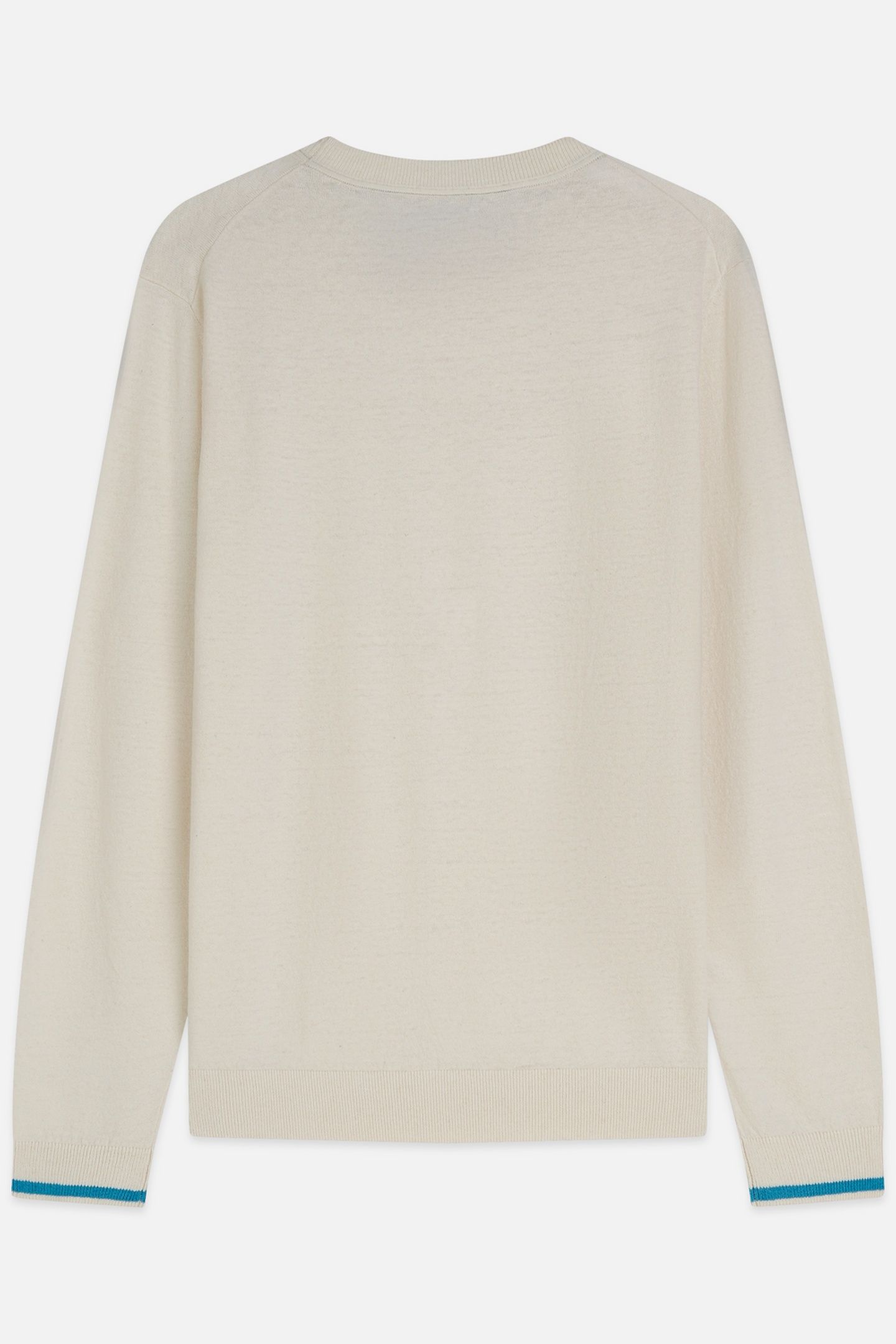 LINENBLEND REGULARFIT PULLOVER LIGHT BEIGE 5