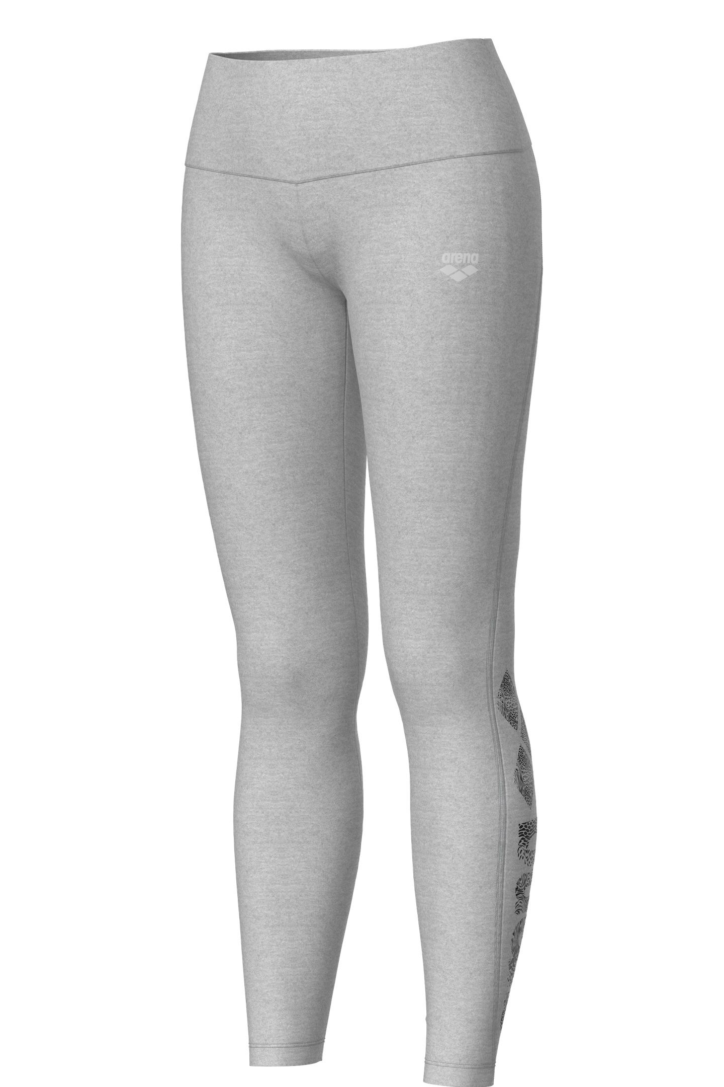 TEAM ESSENTIAL TIGHTS MEDIUM GREY MELANGE 4