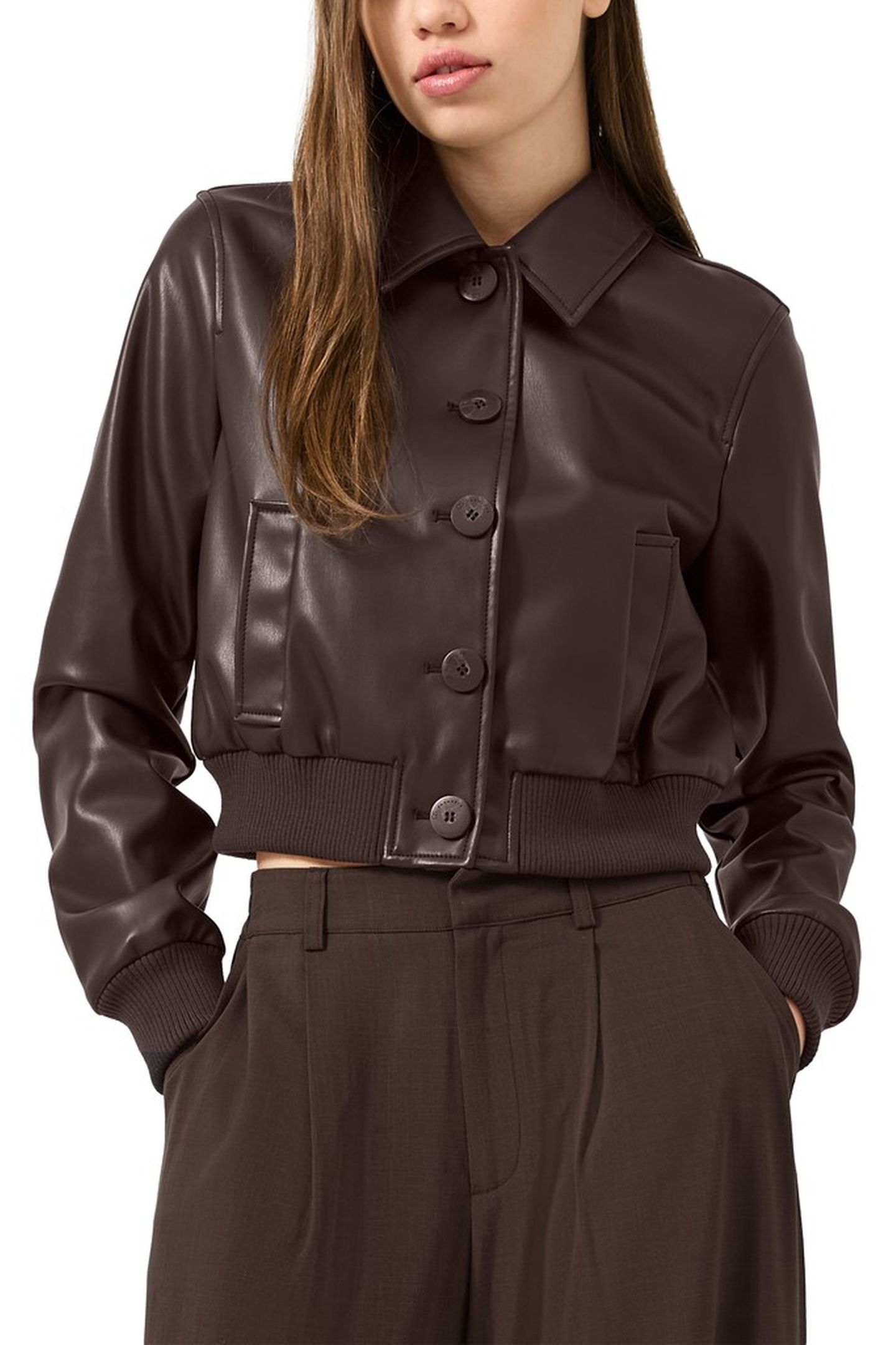 S.OLIVER-QS JACKETS OUTDOOR BROWN 1