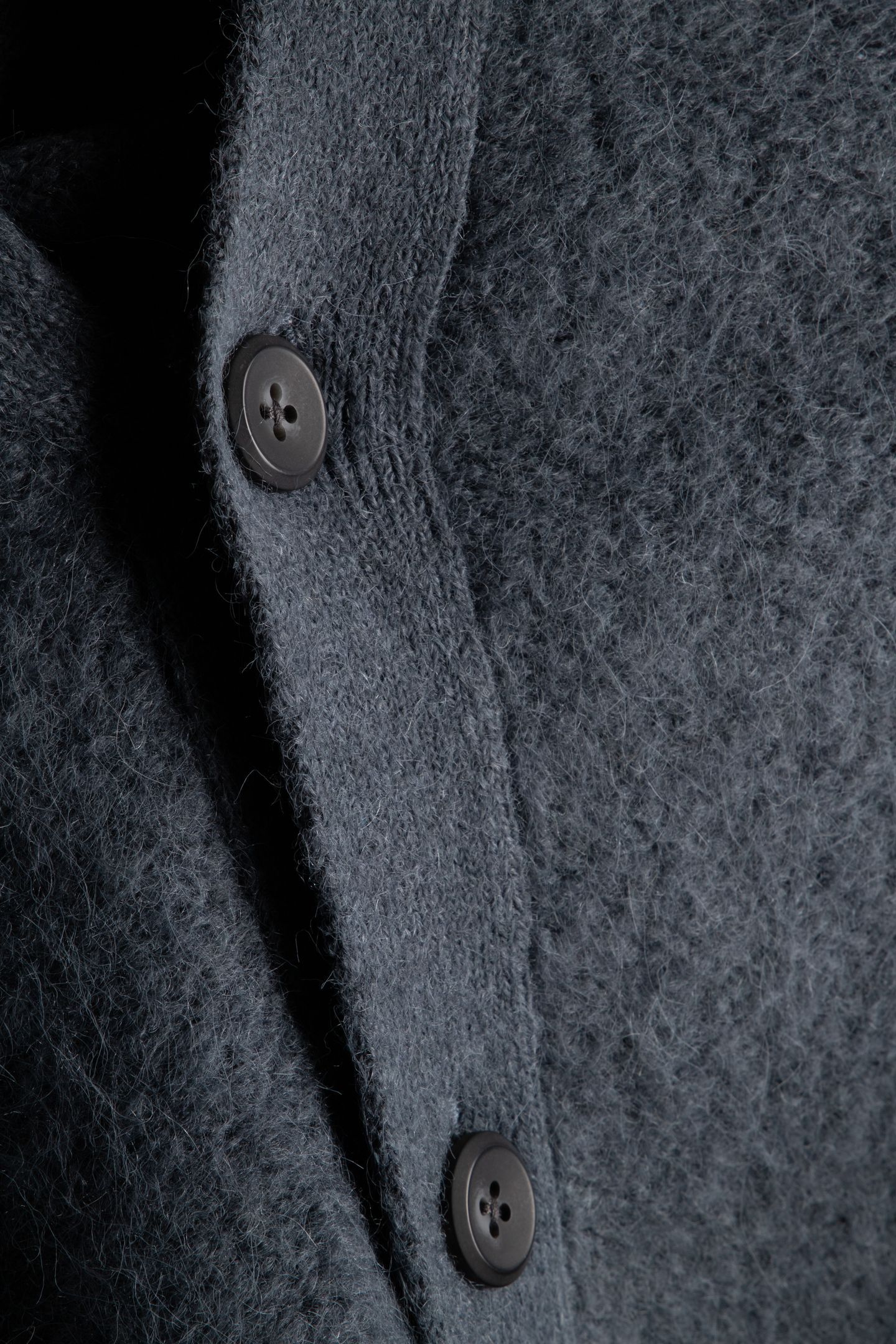 LS BRUSHED ALPACA CARDIGAN HARLEM NIGHT BLUE 4