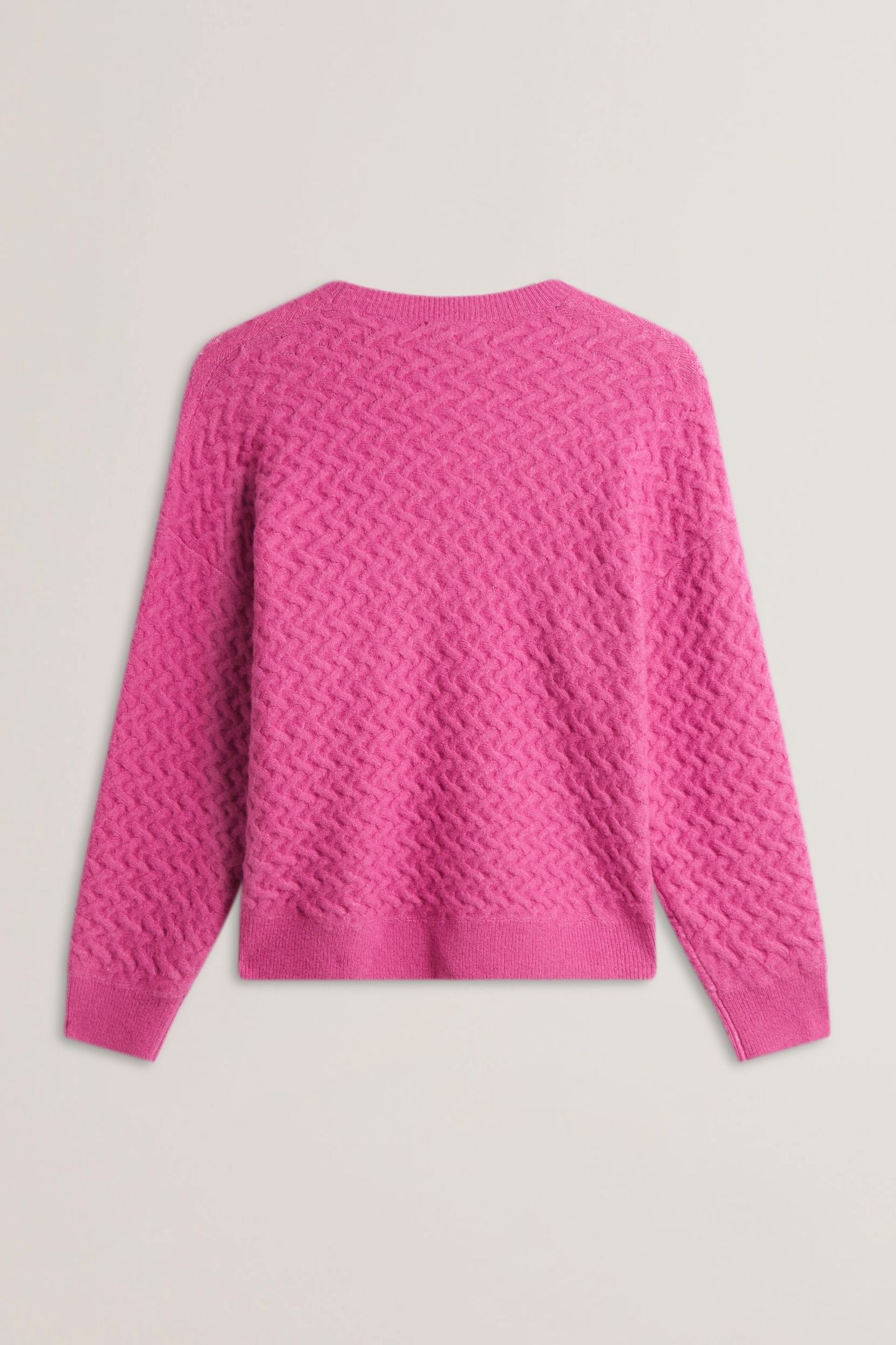 MORLEA HORIZONTAL CABLE RELAXED FIT PINK 4