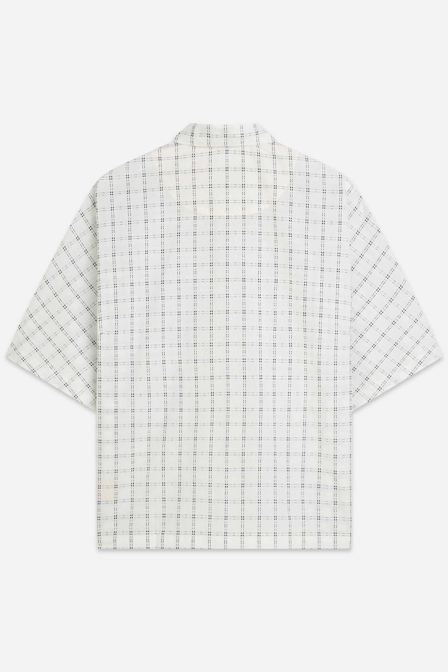 CHECK LOOSEFIT SHORTSLEEVED SHIRT WHITE/PASTEL 2