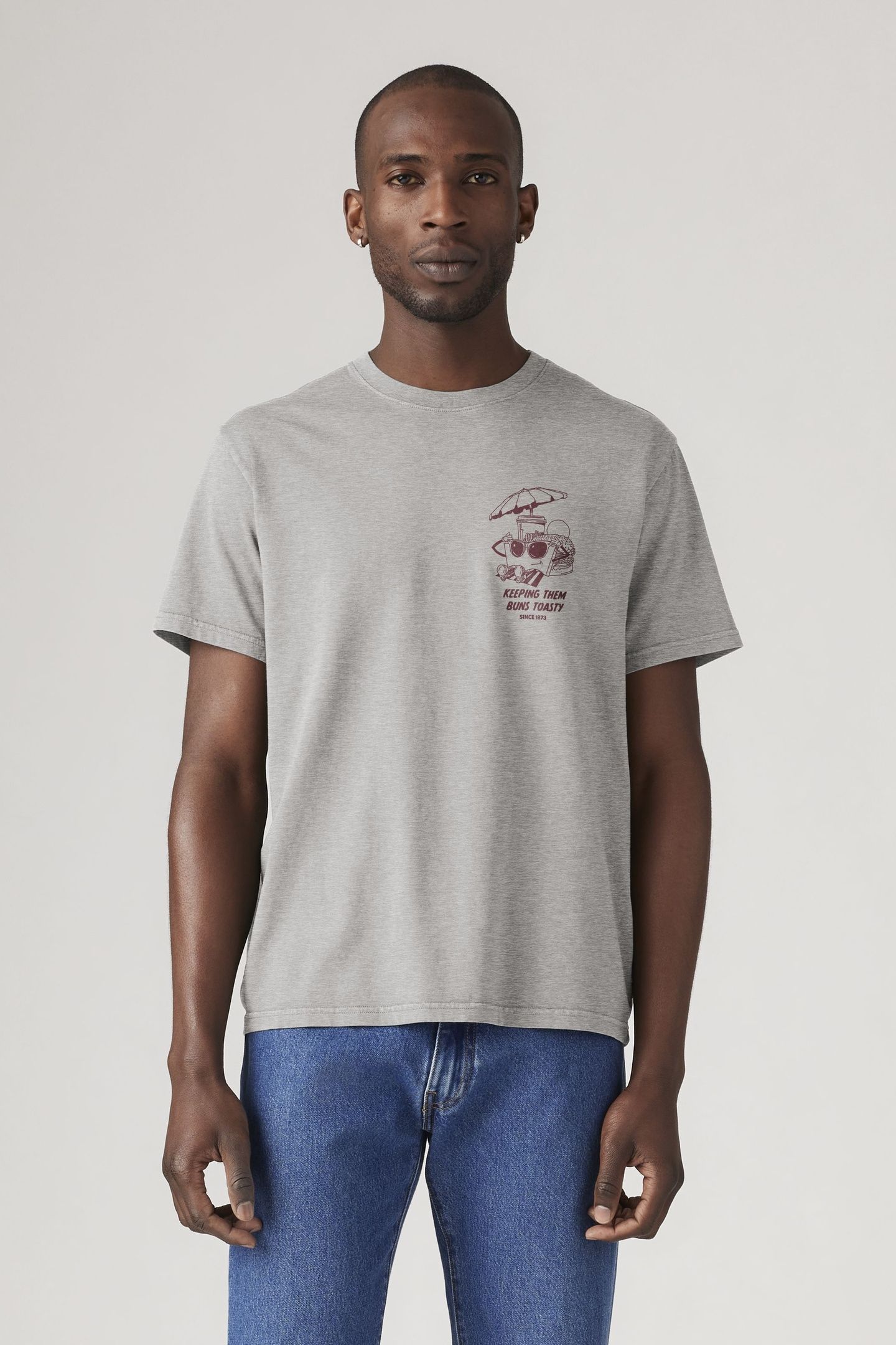 SS RELAXED FIT TEE LS FRESH MID TONE 2