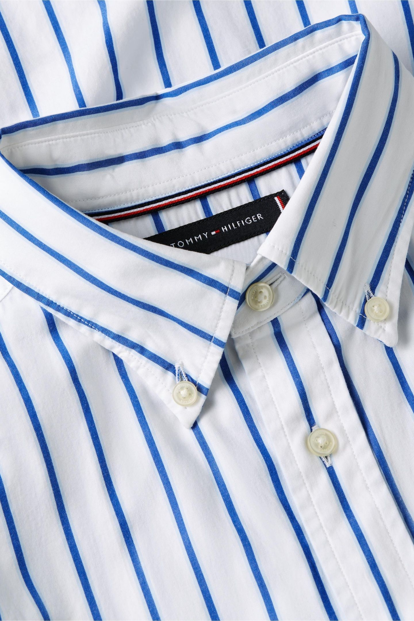 FLEX POPLIN BOLD WHITE/STRIPE 6