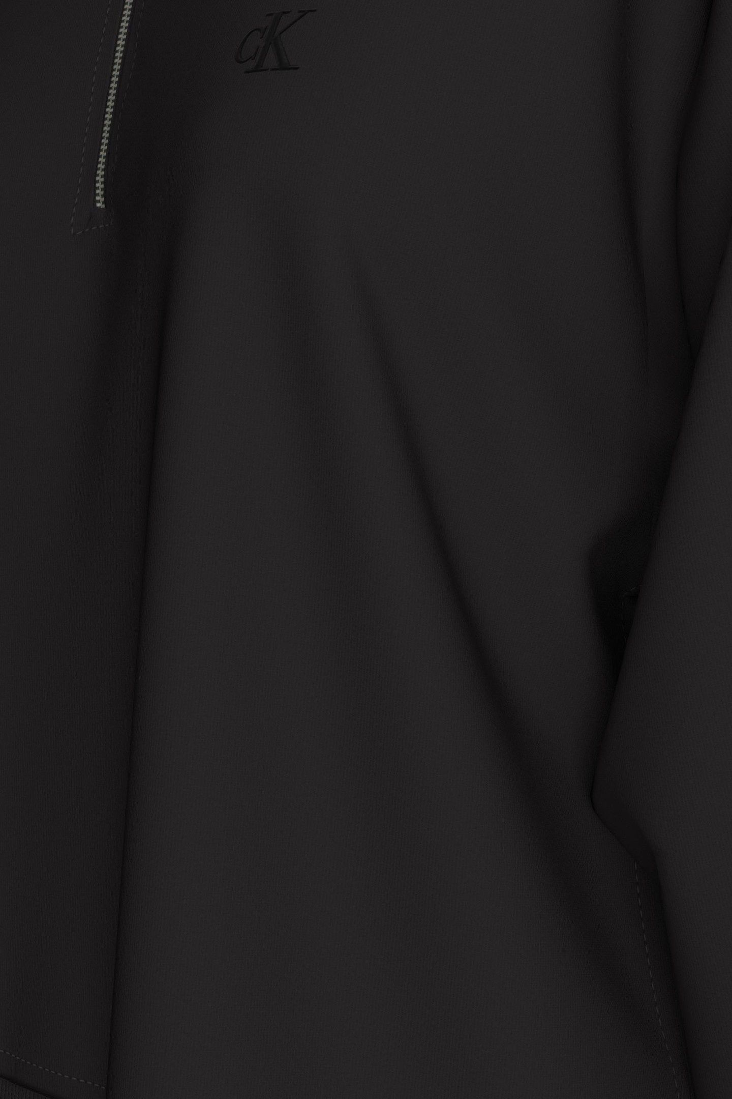 LS ARCHIVE TERRY 1/4 ZIP BLACK 6