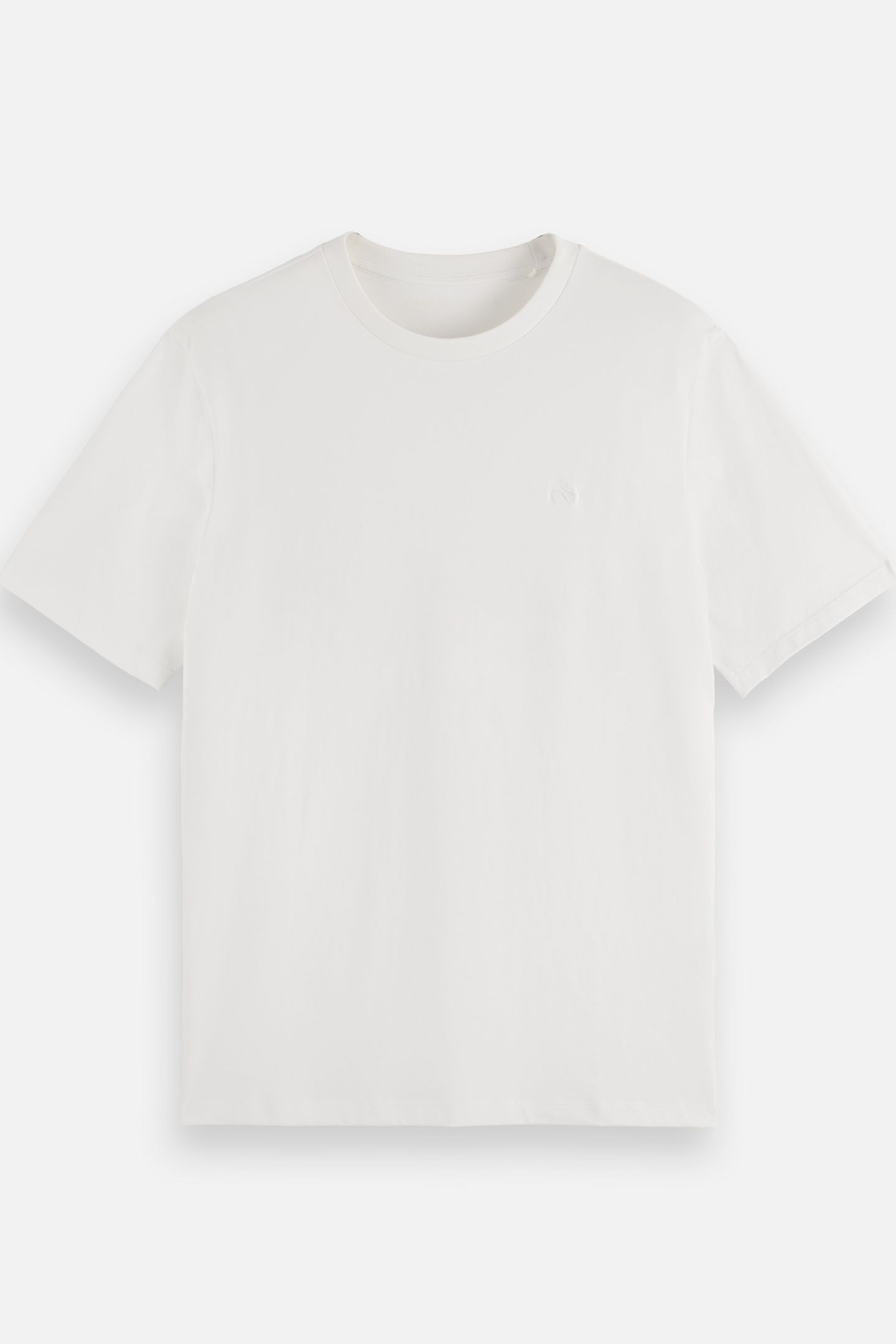 CHEST LOGO REGULAR-FIT T-SHIRT WHITE TRADITIONAL 3