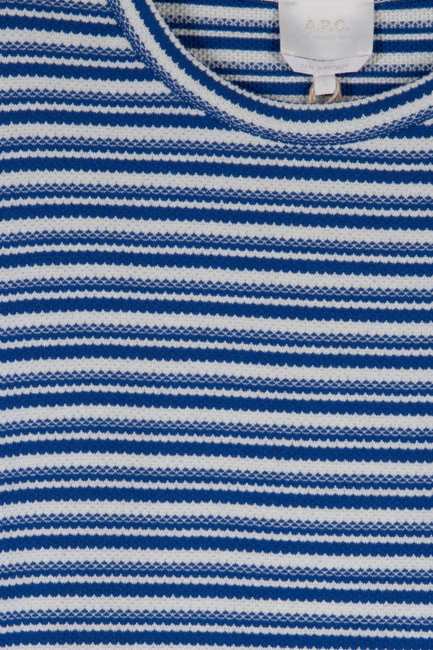 UNISEX T-SHIRT RAYAN BLUE/WHITE 6