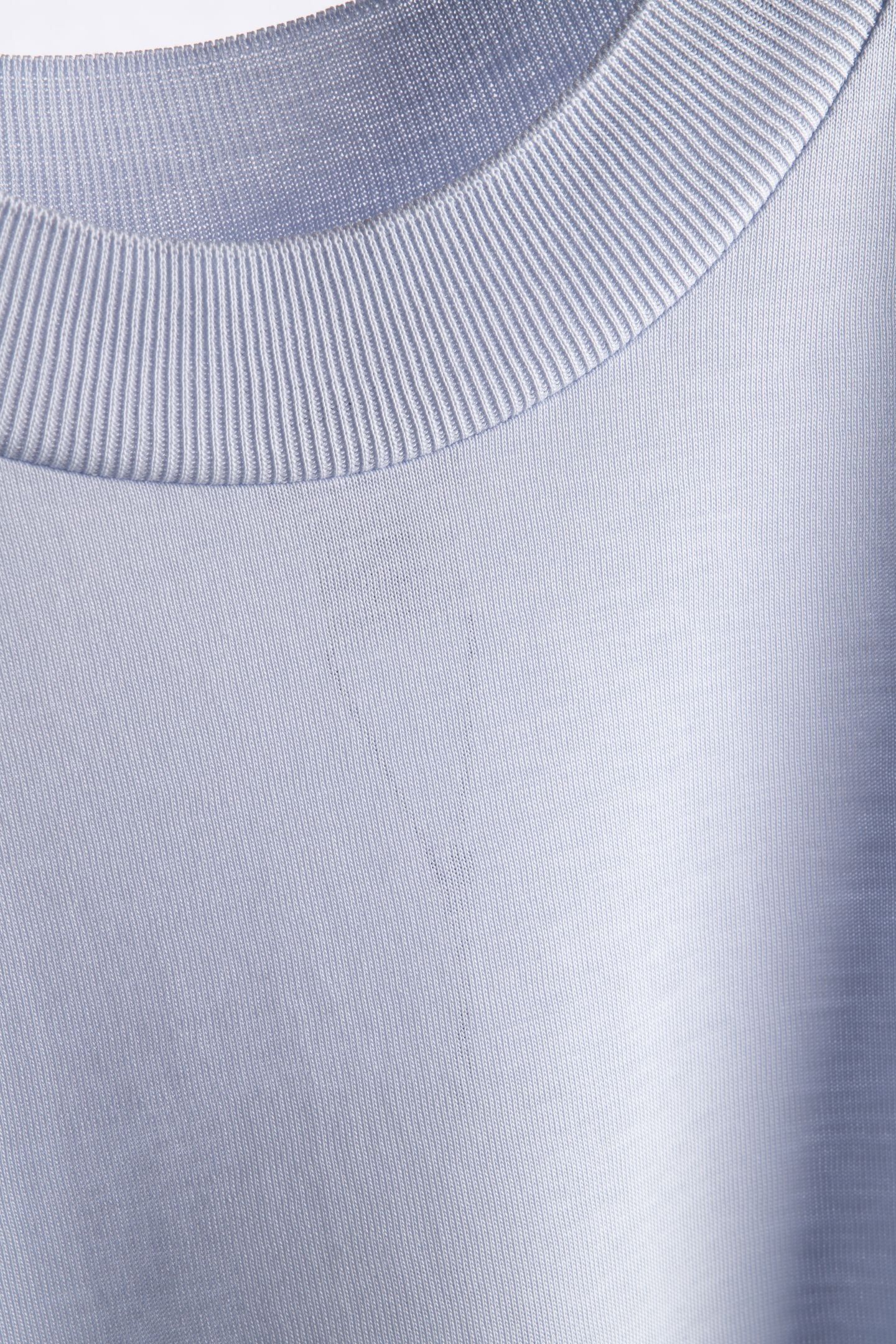 SS REFINED COTTON TEE HALOGEN BLUE 4