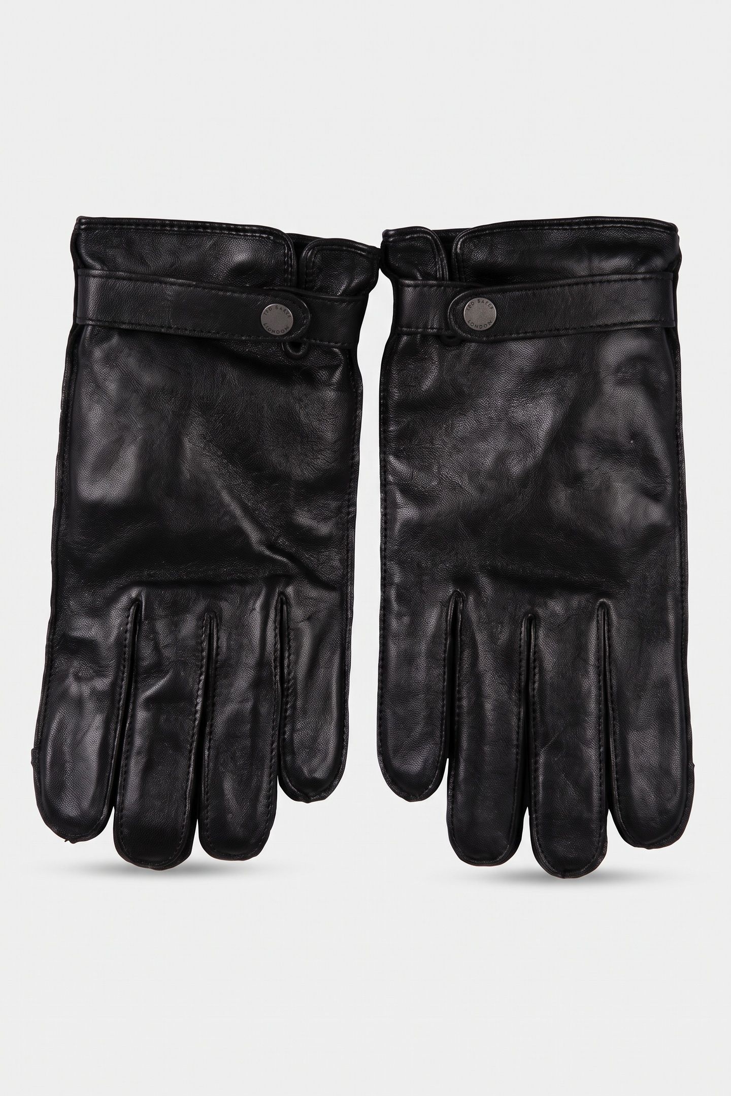 LEATHER GLOVES BLACK 2