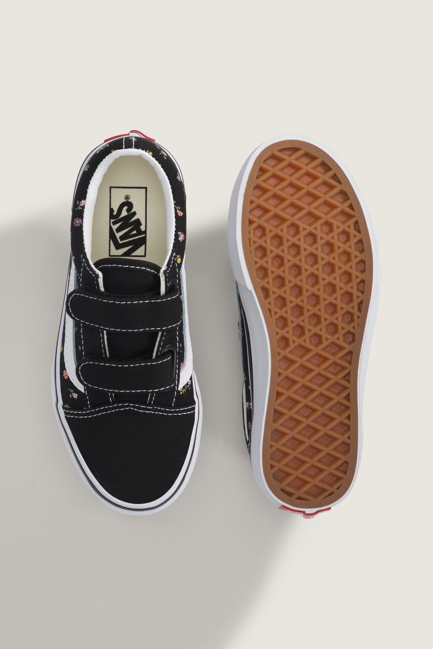 YOUTH UNISEX OLD SKOOL V DITSY FLORAL BLACK/SUNSET BLUSH 5