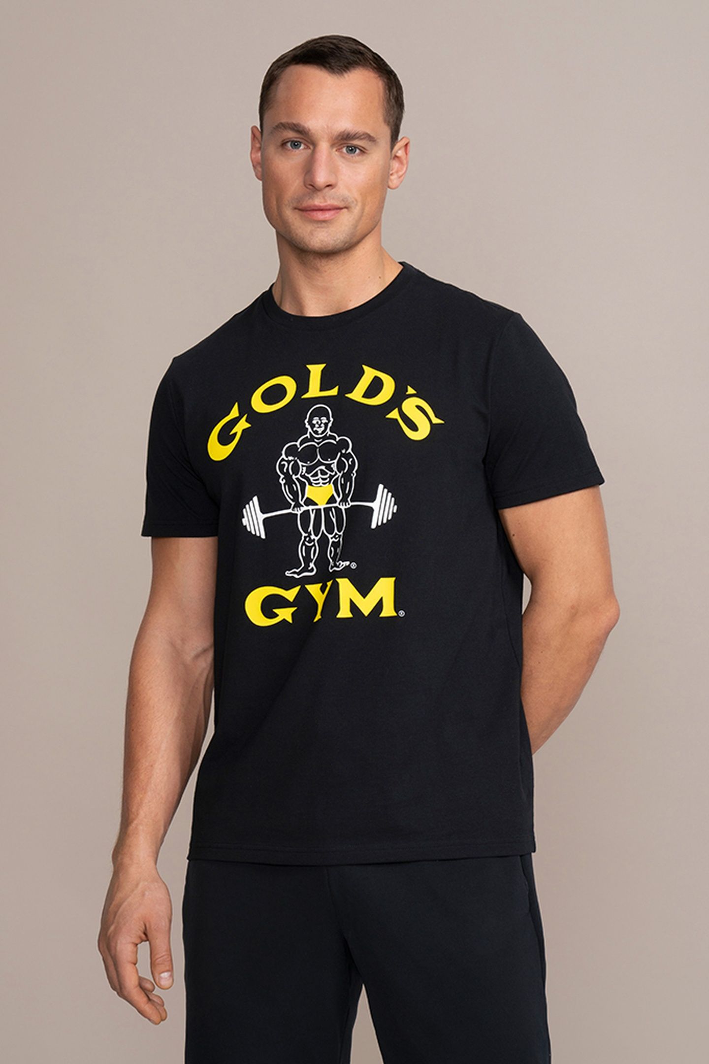 CLASSIC JOE CREW NECK TEE BLACK 1