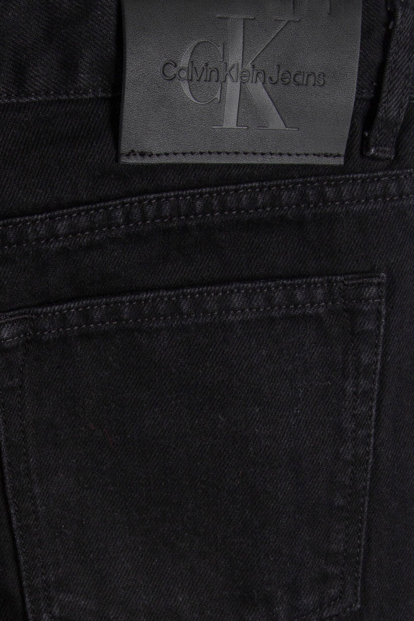 GIRLS MID RISE STRAIGHT CLEAN BLACK RGD 5