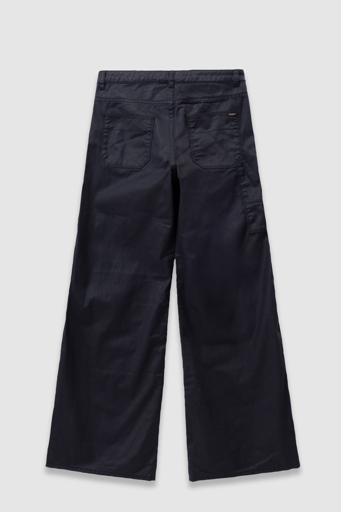 GIRLS’ BLACK COATED STRAIGHT JEANS 2