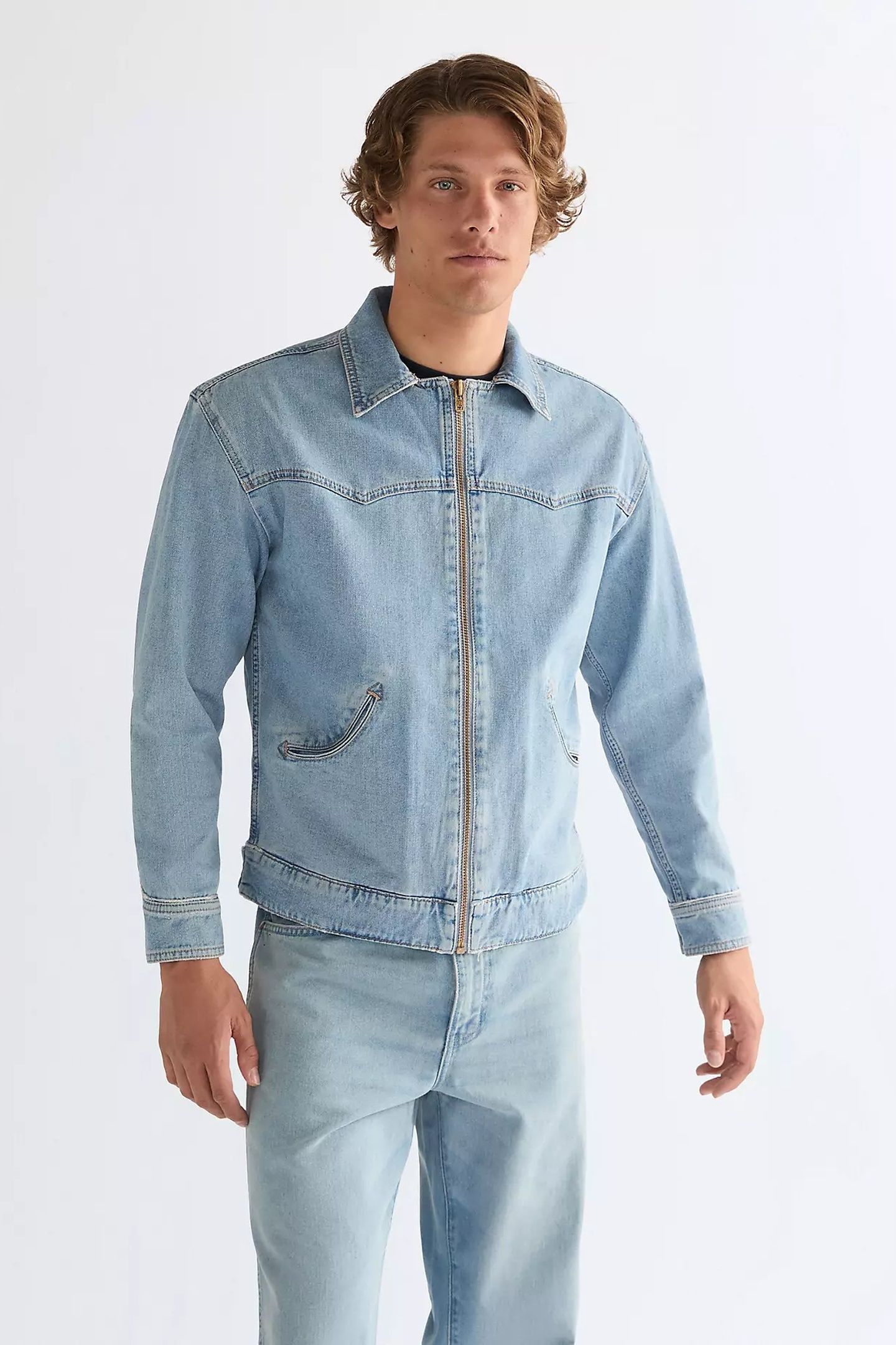 TRAILRIDER JACKET DOVE WING DENIM BLUE 1