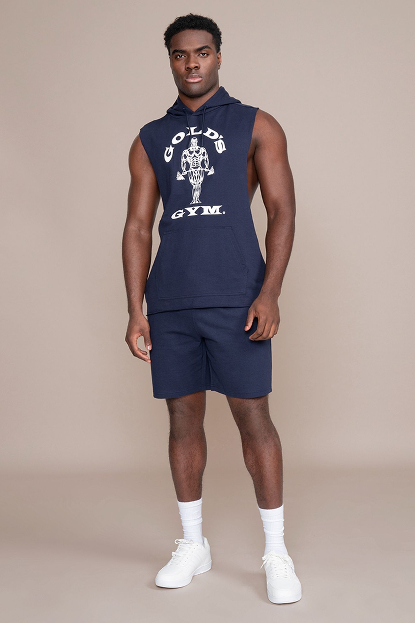 SWEAT SHORTS NAVY 1