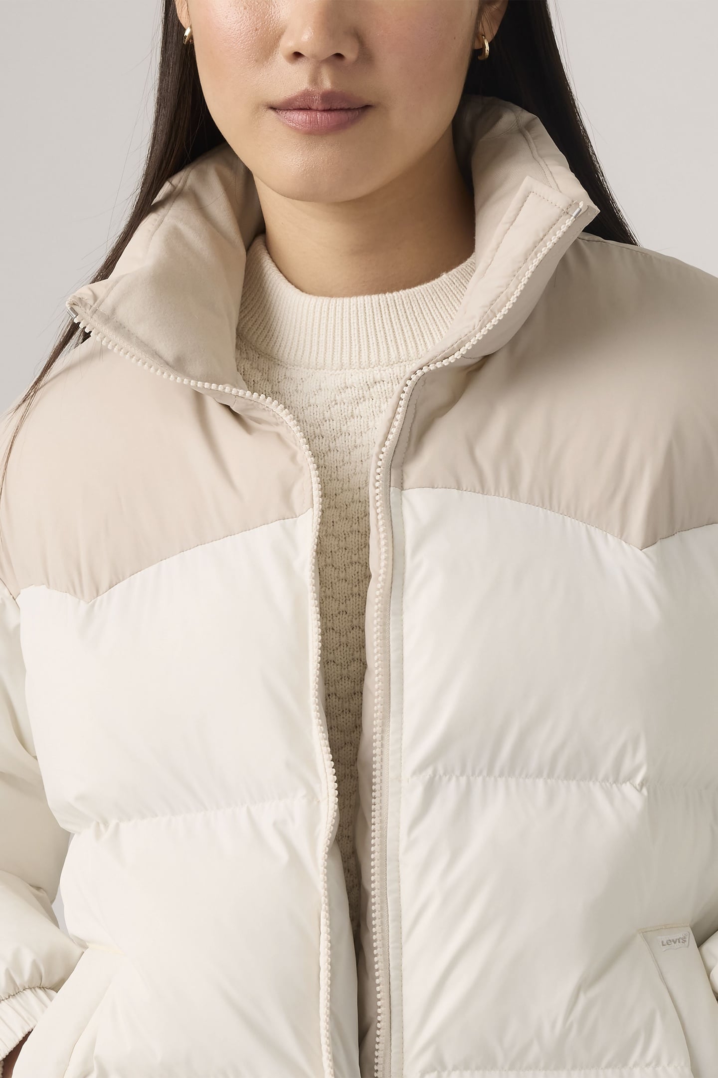 NOE WESTERN PUFFER WHISPER WHITE NYLON 5