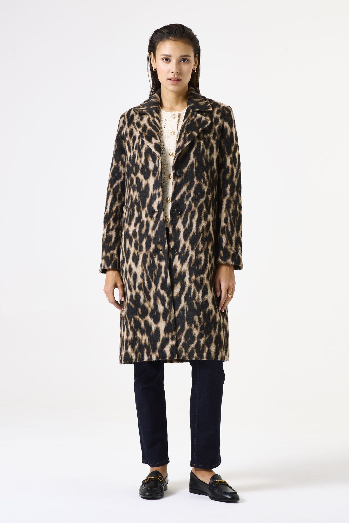 LADIES OUTDOOR JACKET LEOPARD 2