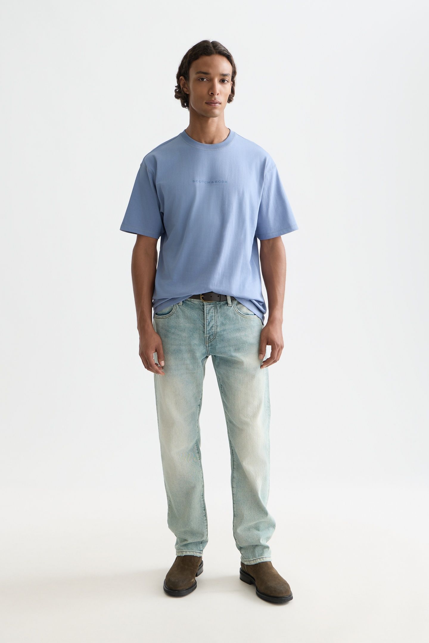 SEASONAL CORE CHEST ARTWORK RELAXED-FIT T-SHIRT NAVY 3