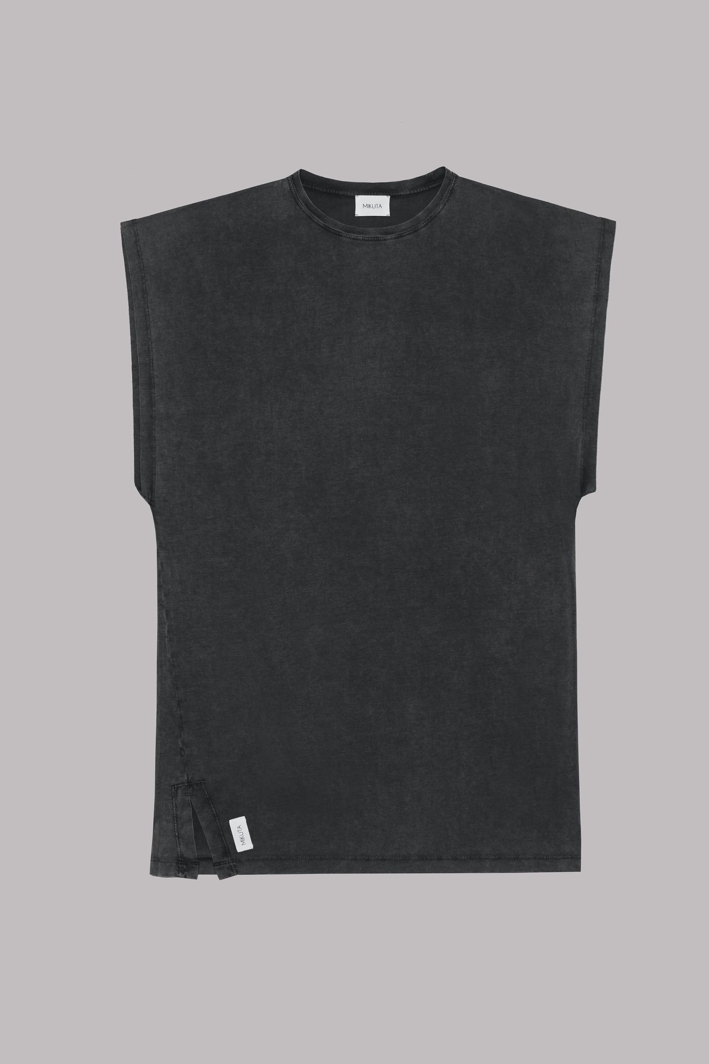 THE DARK FADED SHORT BATWING DRESS 3