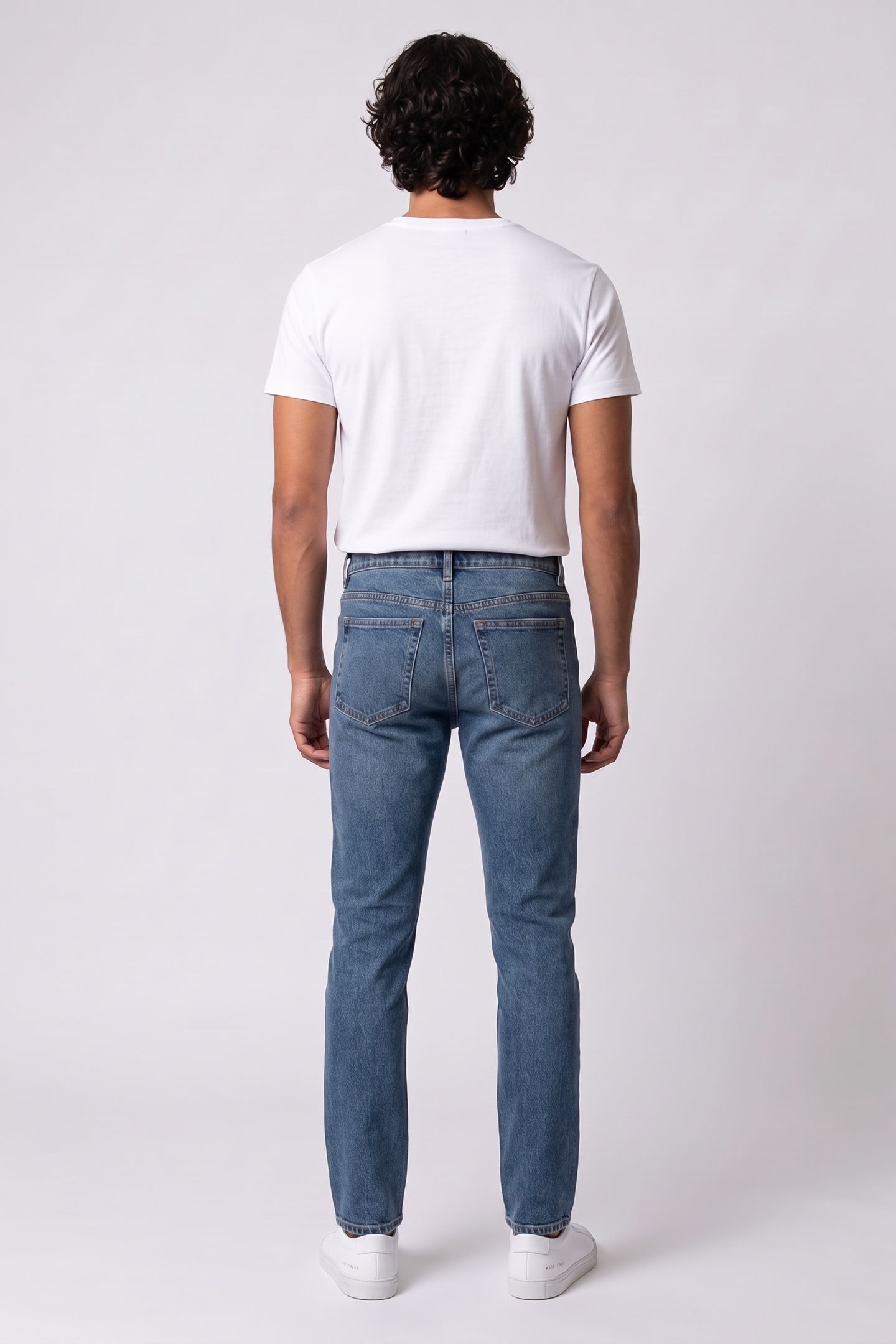 UNISEX SMALL STANDARD WASHED INDIGO 4