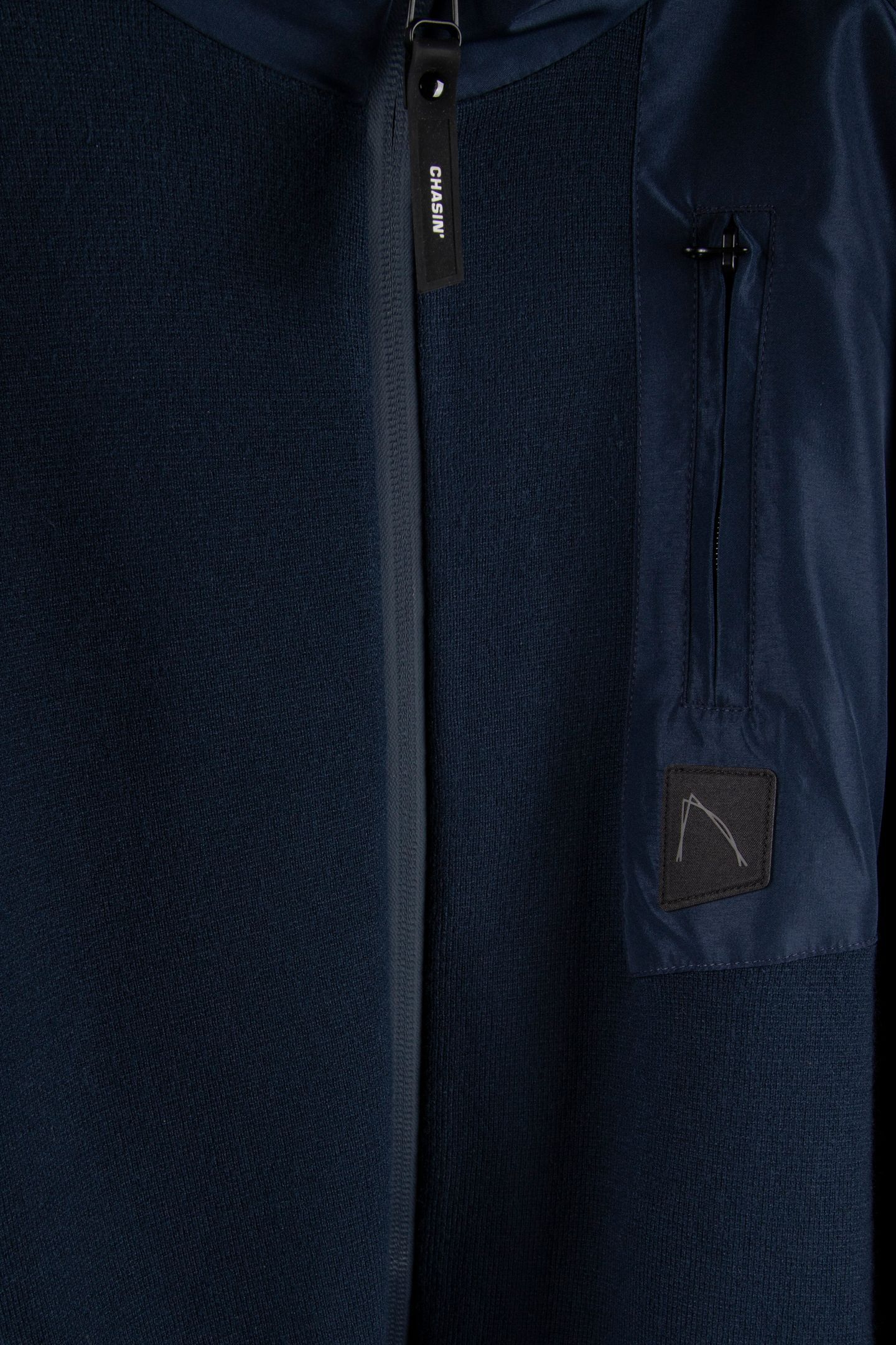 CARDIGAN KNIT KOBE ZIP DARK DENIM 4