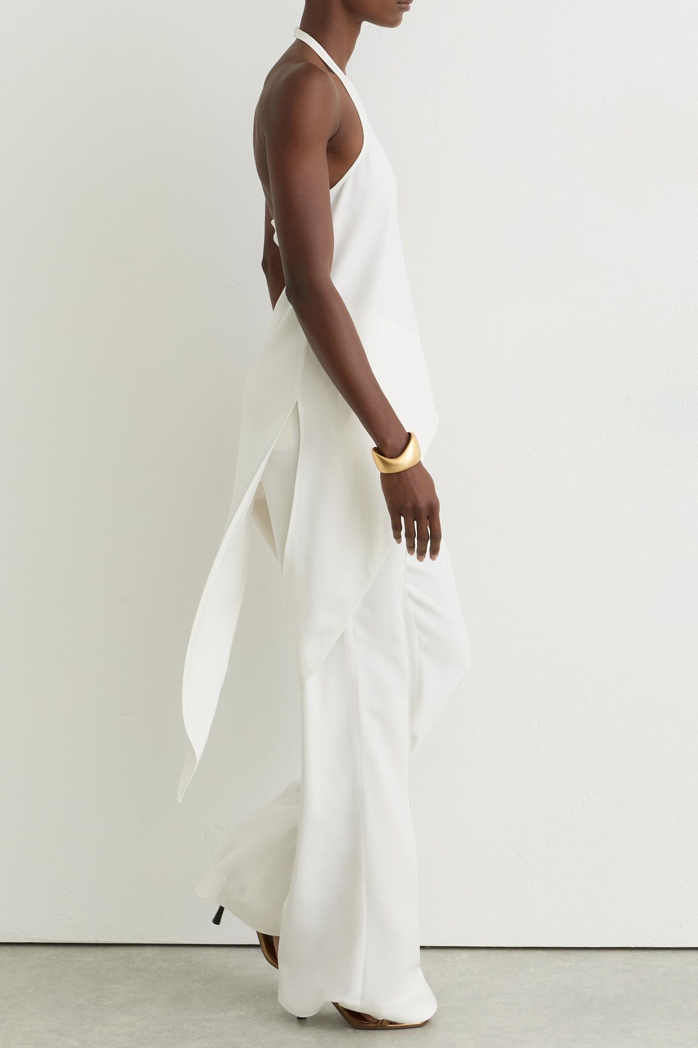 DRAPE DETAIL OCCASION TOP IVORY 4